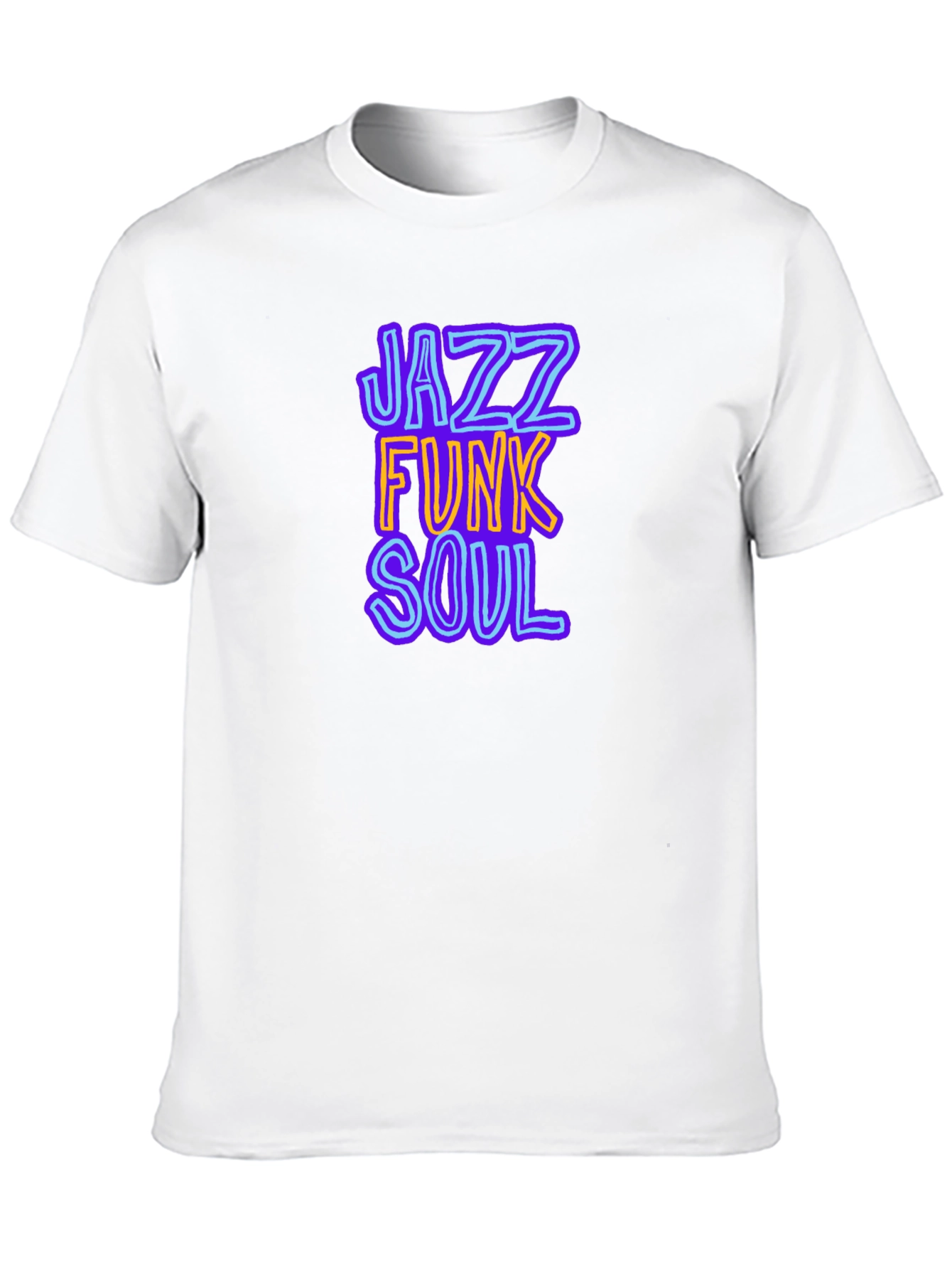 Jazz Funk Soul Graphic T-Shirt - Cool Music Tee