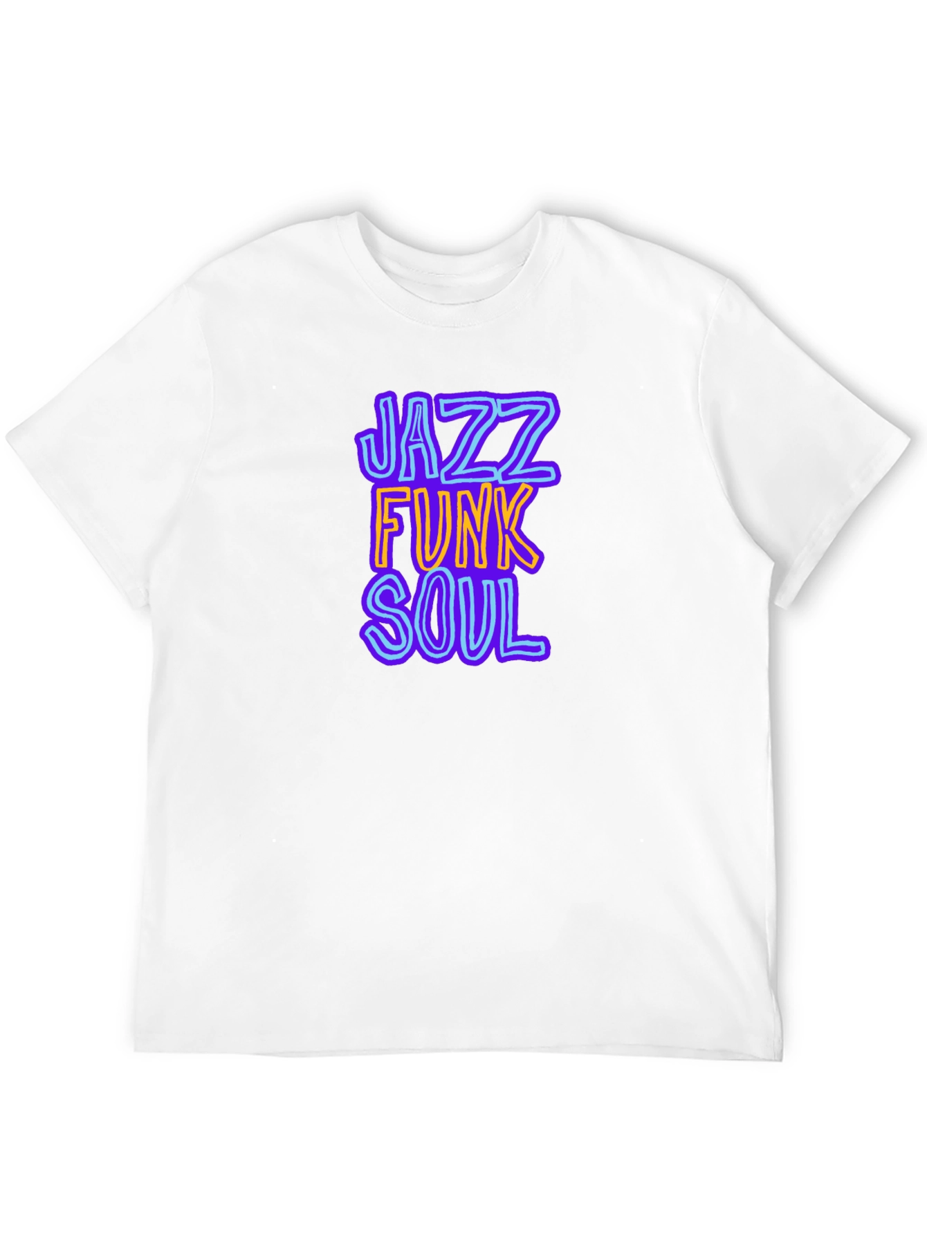 Jazz Funk Soul Graphic T-Shirt - Cool Music Tee