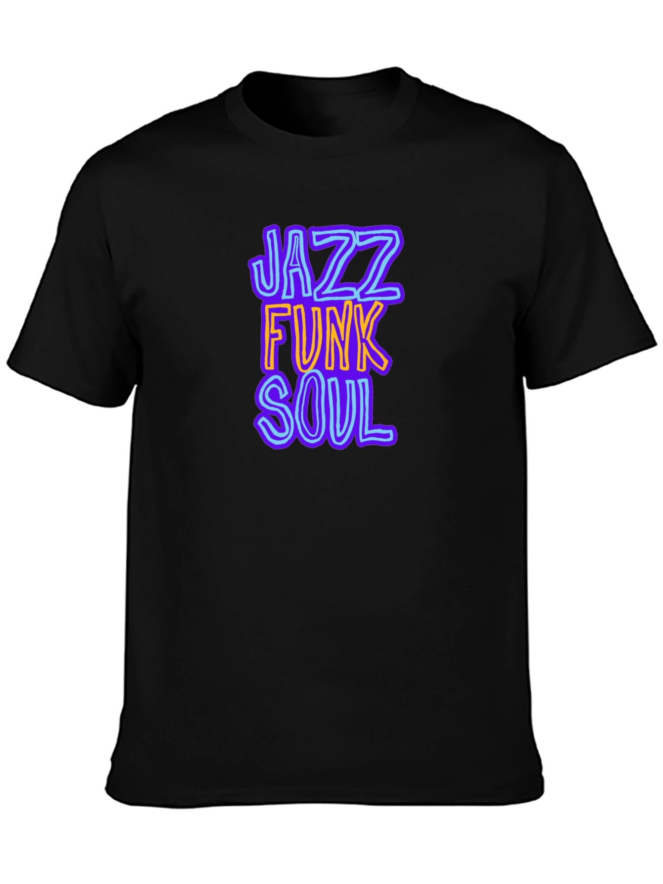 Jazz Funk Soul Graphic T-Shirt - Cool Music Tee