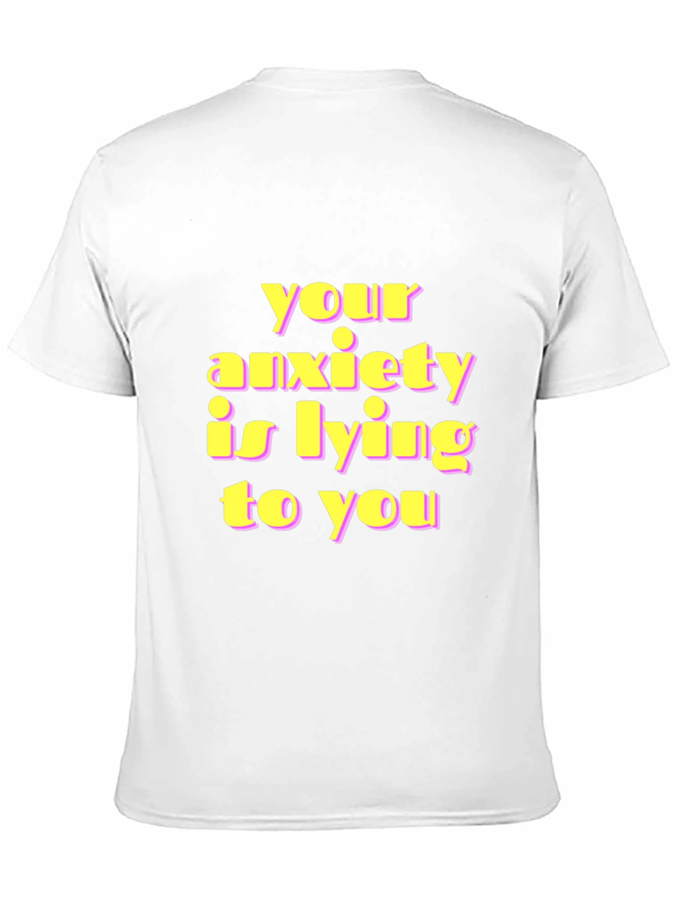 Anxiety Truth T-Shirt - Graphic Print