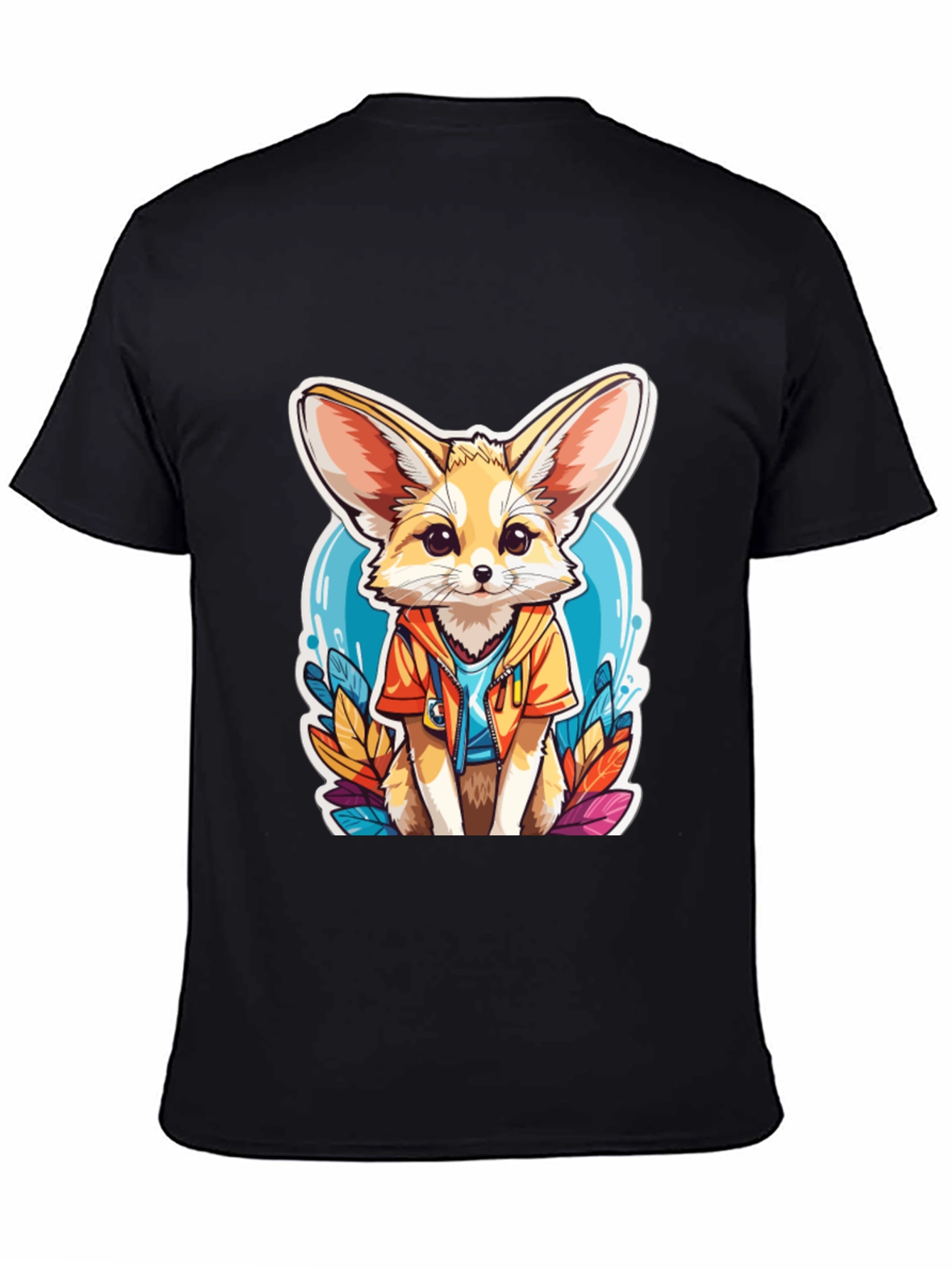 Fennec Fox T-Shirt: Cute Animal Cartoon Tee