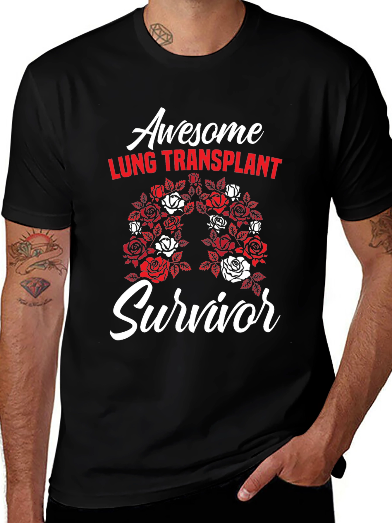 Awesome Lung Transplant Survivor T-Shirt