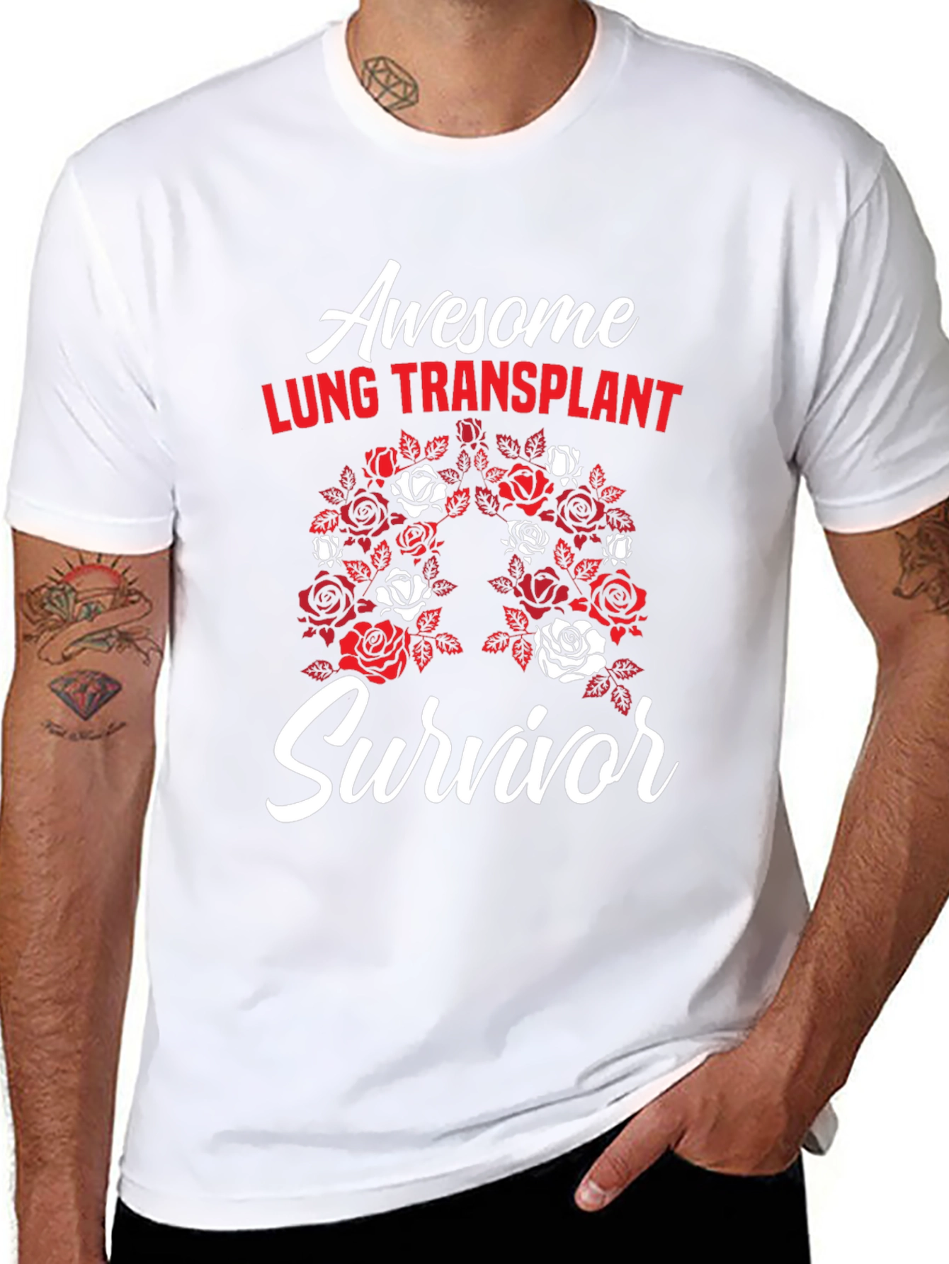 Awesome Lung Transplant Survivor T-Shirt