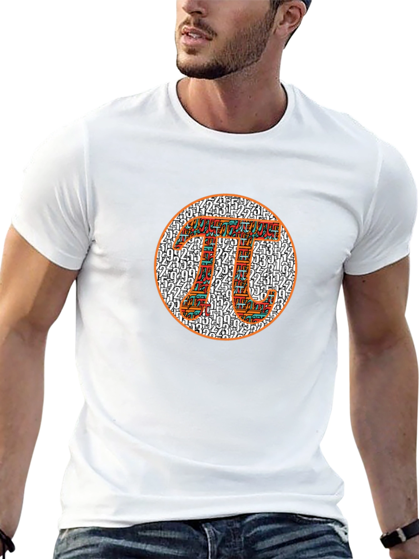 Pi Symbol Black T-Shirt
