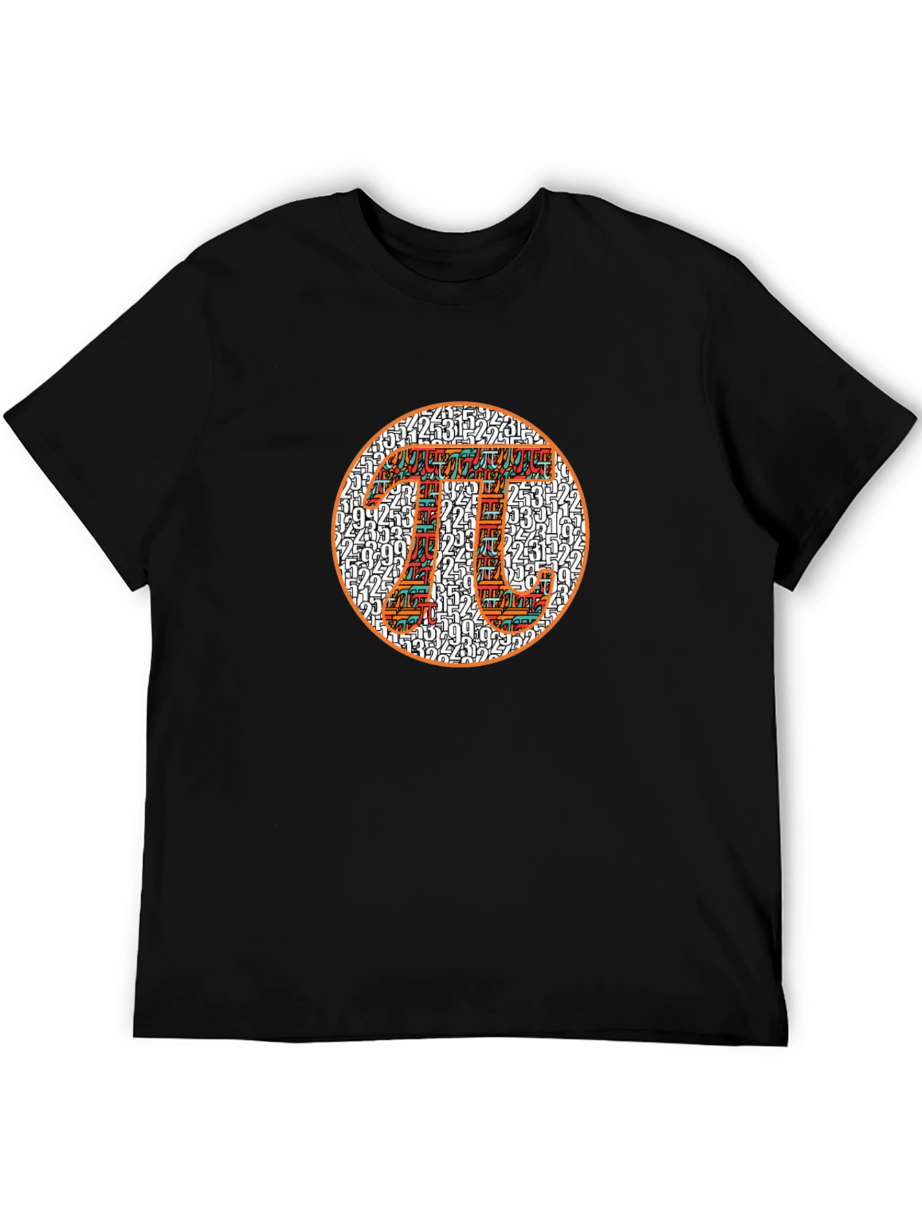 Pi Symbol Black T-Shirt