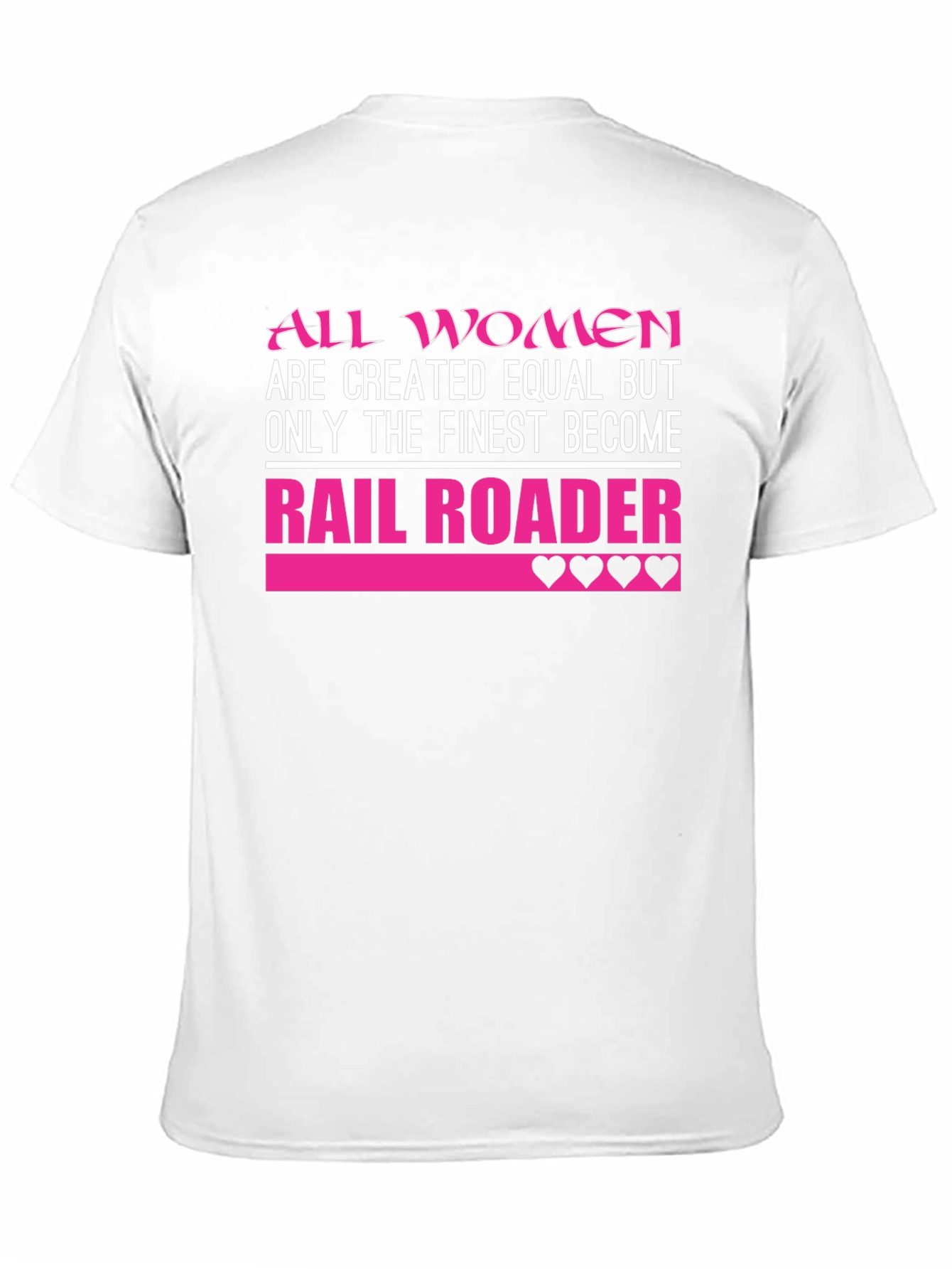 Finest Women Rail Roader Black T-Shirt