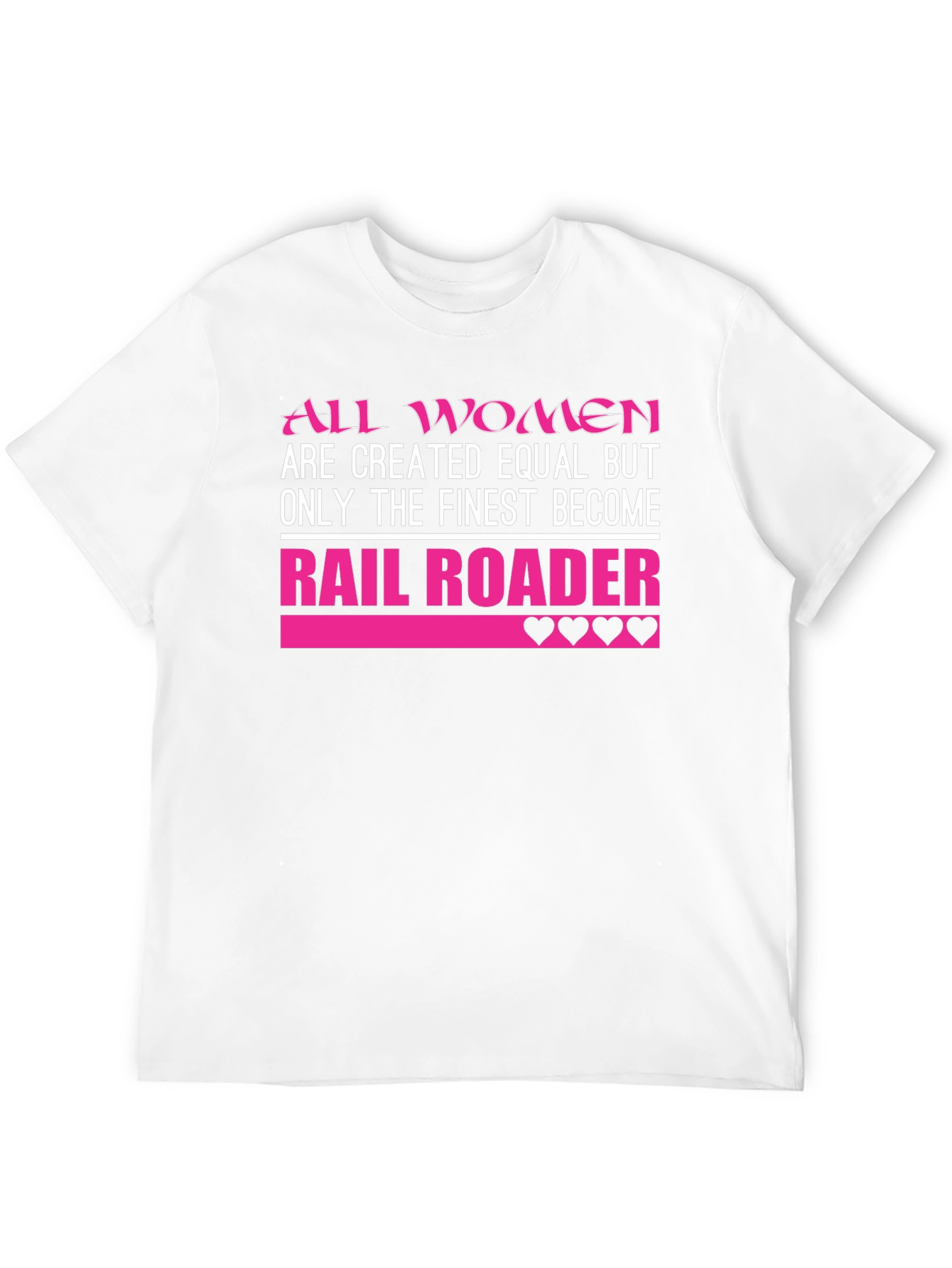 Finest Women Rail Roader Black T-Shirt