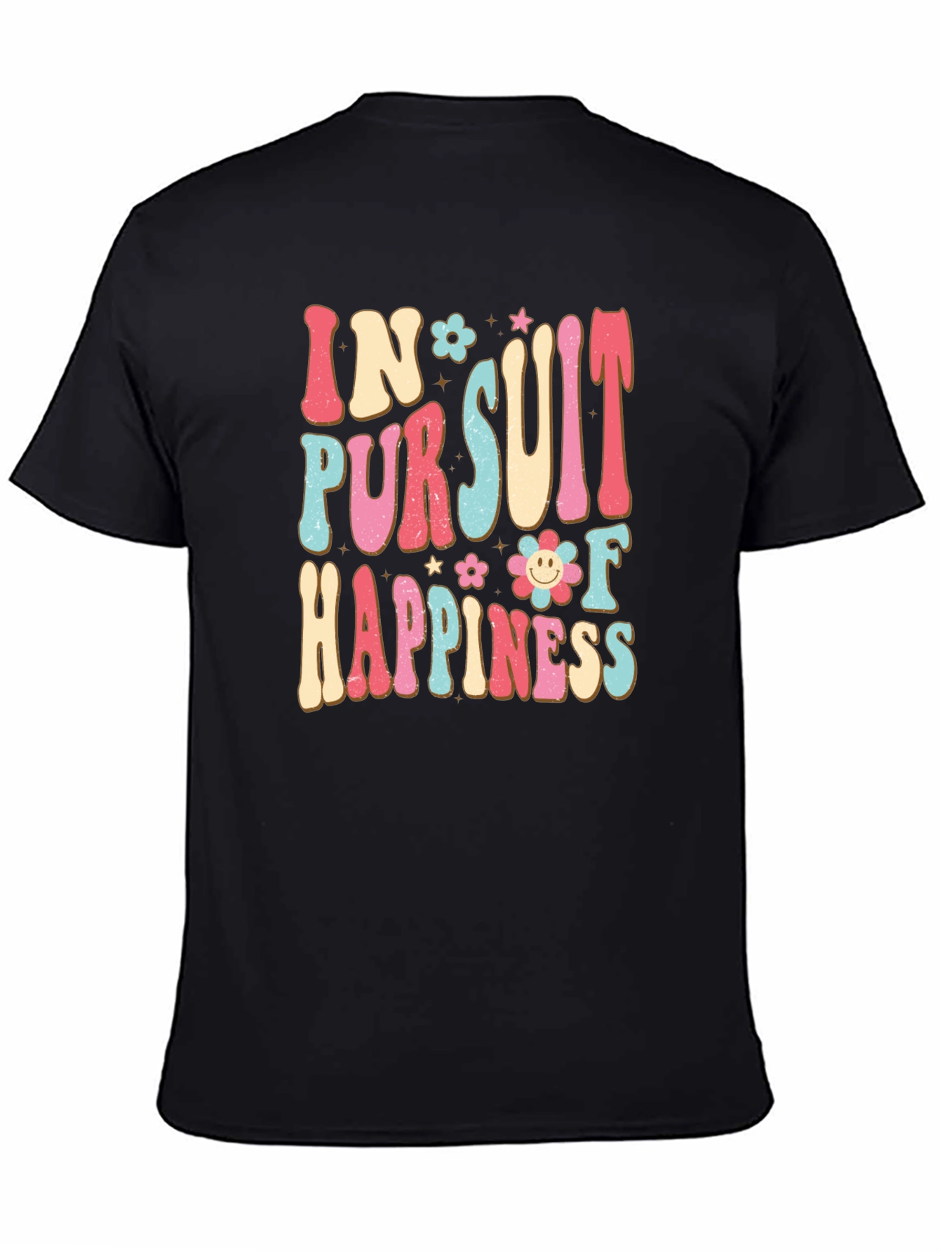 In Pursuit Of Happiness Graphic T-Shirt