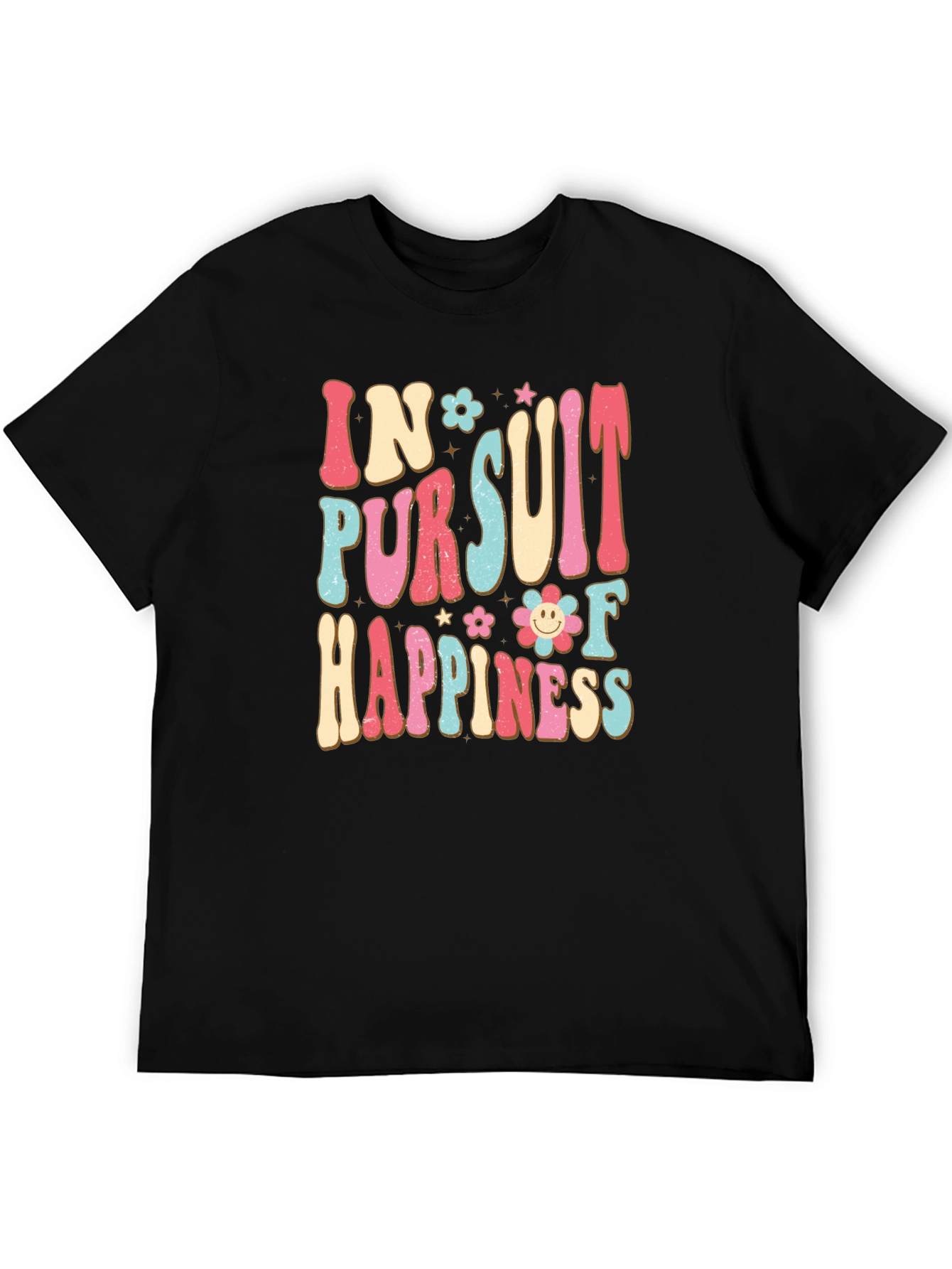 In Pursuit Of Happiness Graphic T-Shirt