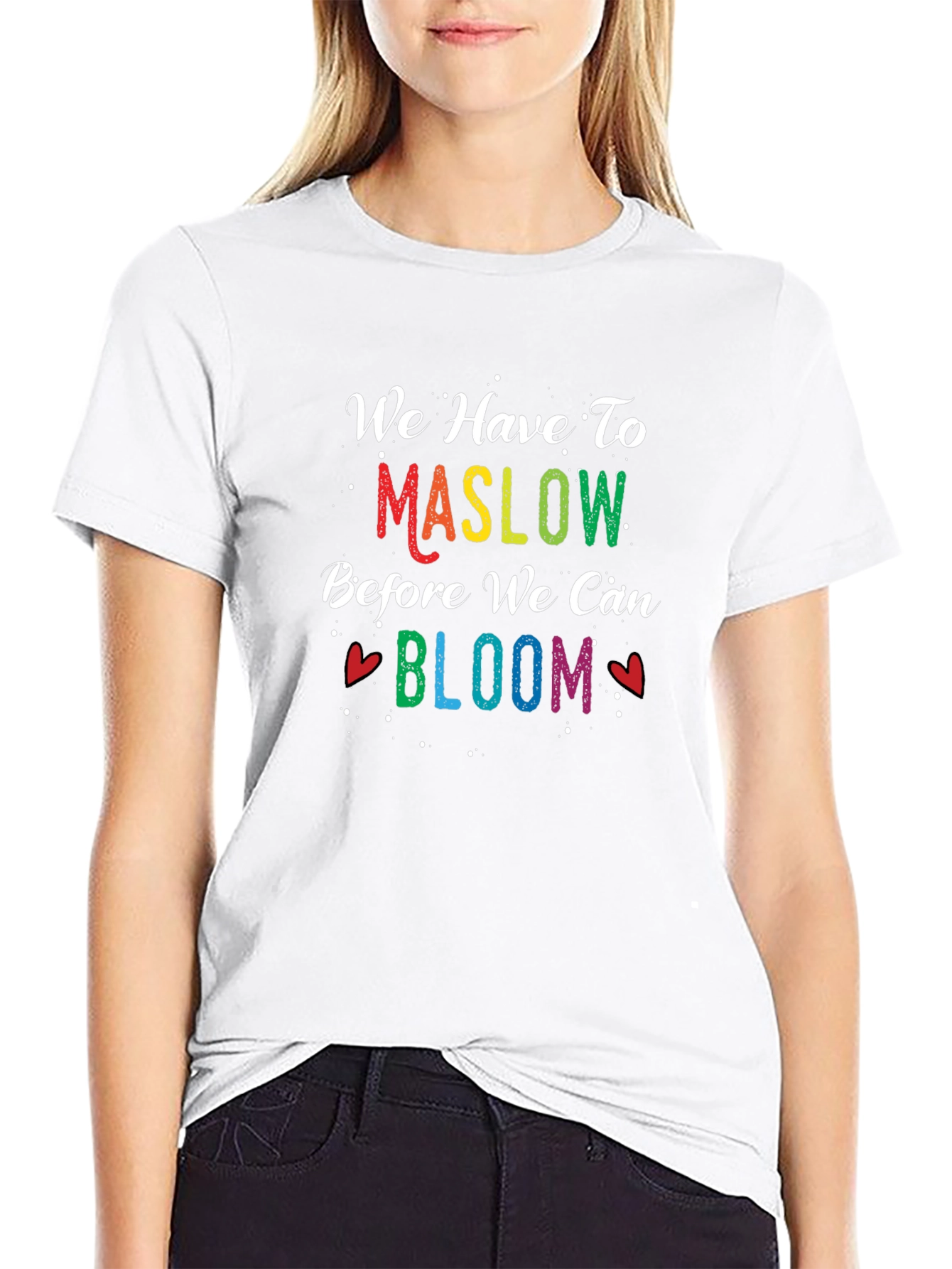 Maslow Bloom T-Shirt - Motivational Tee