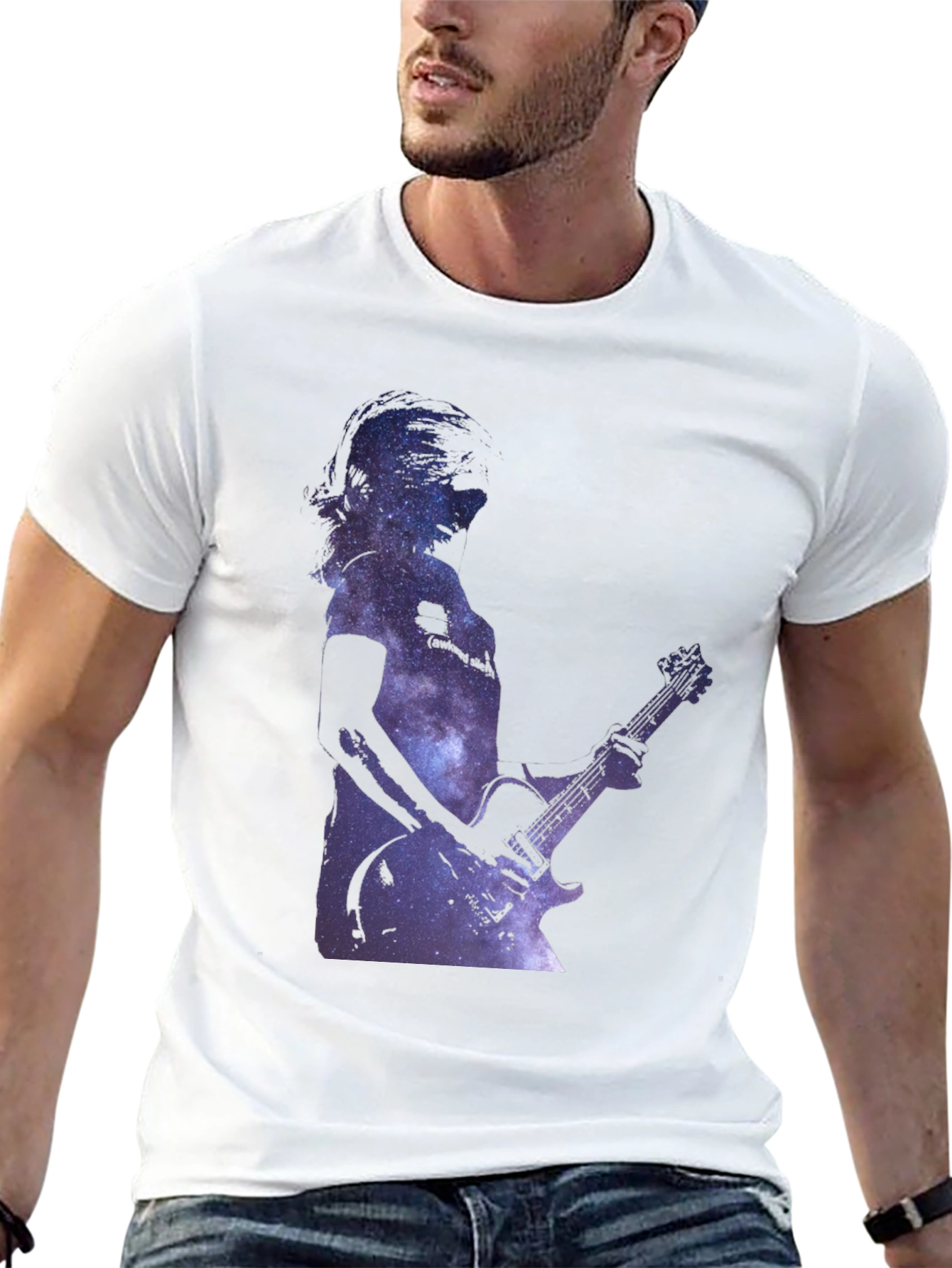 Cosmic Guitarist Graphic Tee