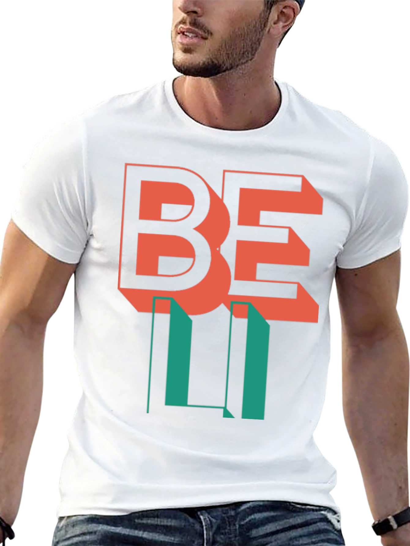 Be Lit Black Graphic T-Shirt