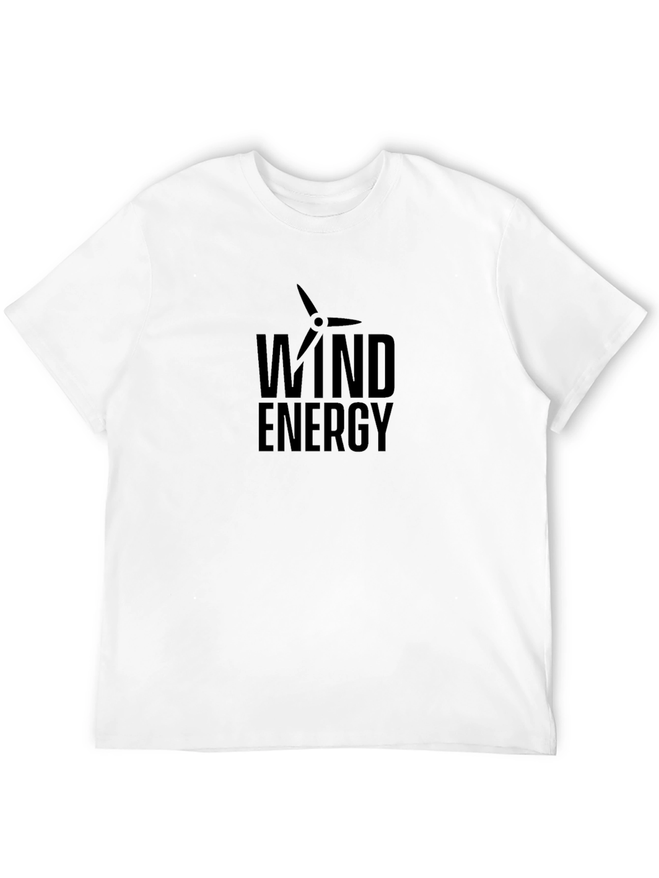 Wind Energy T-Shirt - Eco-Friendly Design