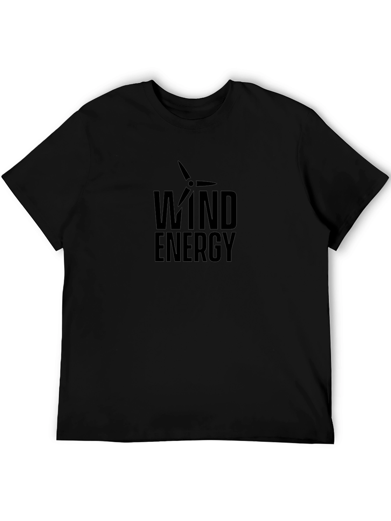 Wind Energy T-Shirt - Eco-Friendly Design