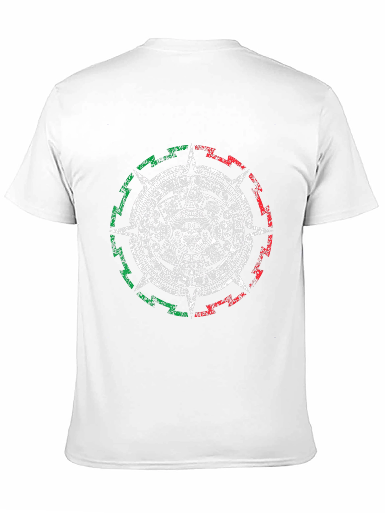 Aztec Calendar Graphic Tee - Black