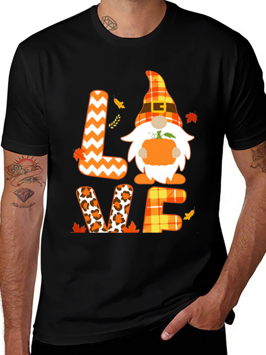 Fall Gnome Love T-Shirt