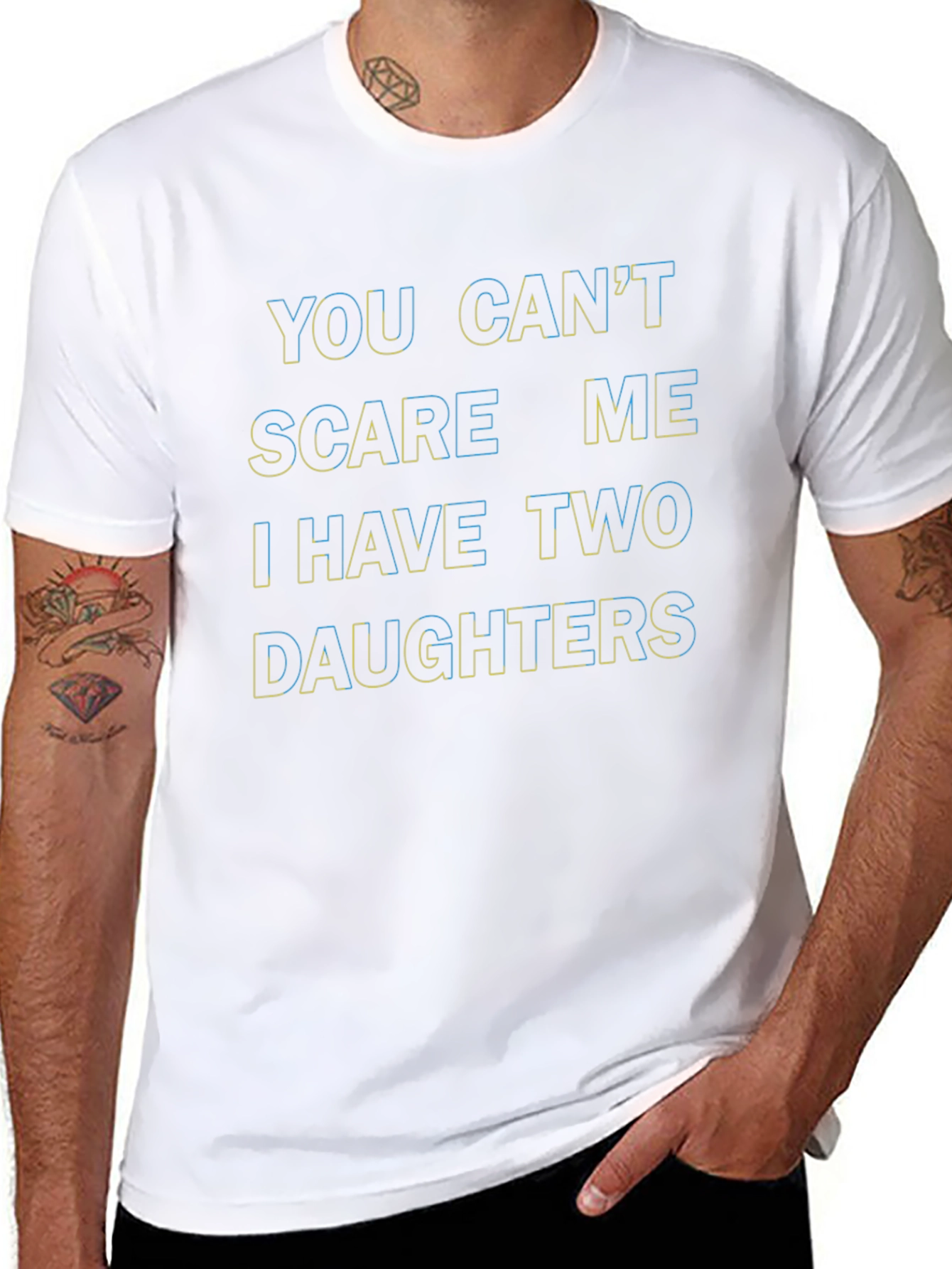 You Cant Scare Me T-Shirt - Two Daughters