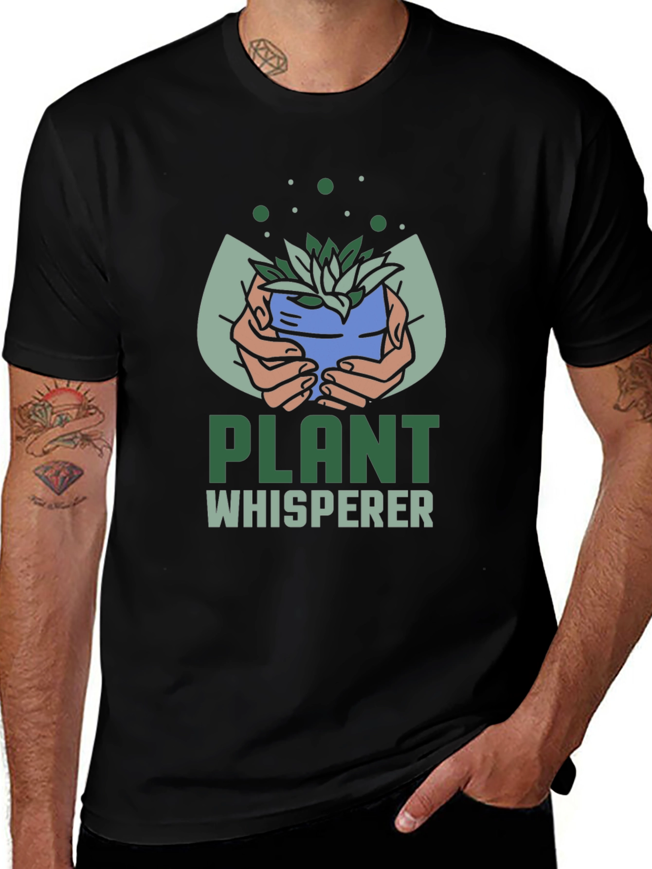 Plant Whisperer Graphic T-Shirt - Gardener Gift