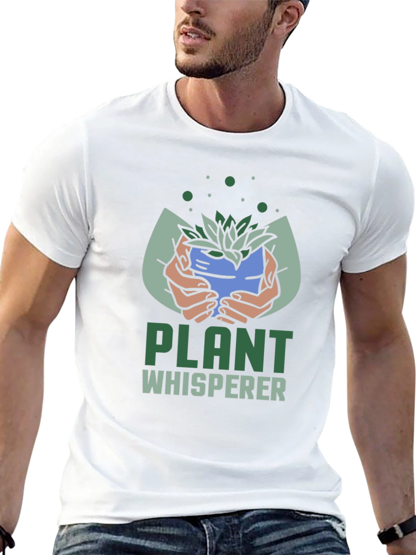 Plant Whisperer Graphic T-Shirt - Gardener Gift