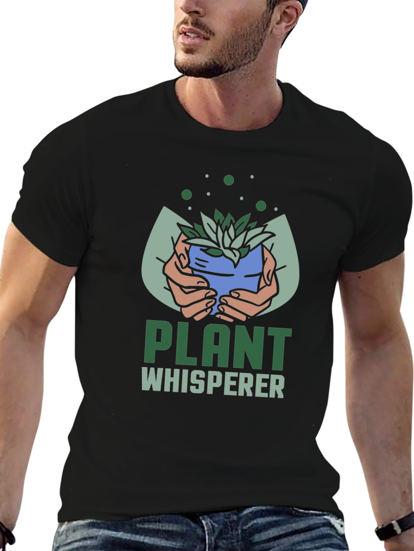Plant Whisperer Graphic T-Shirt - Gardener Gift