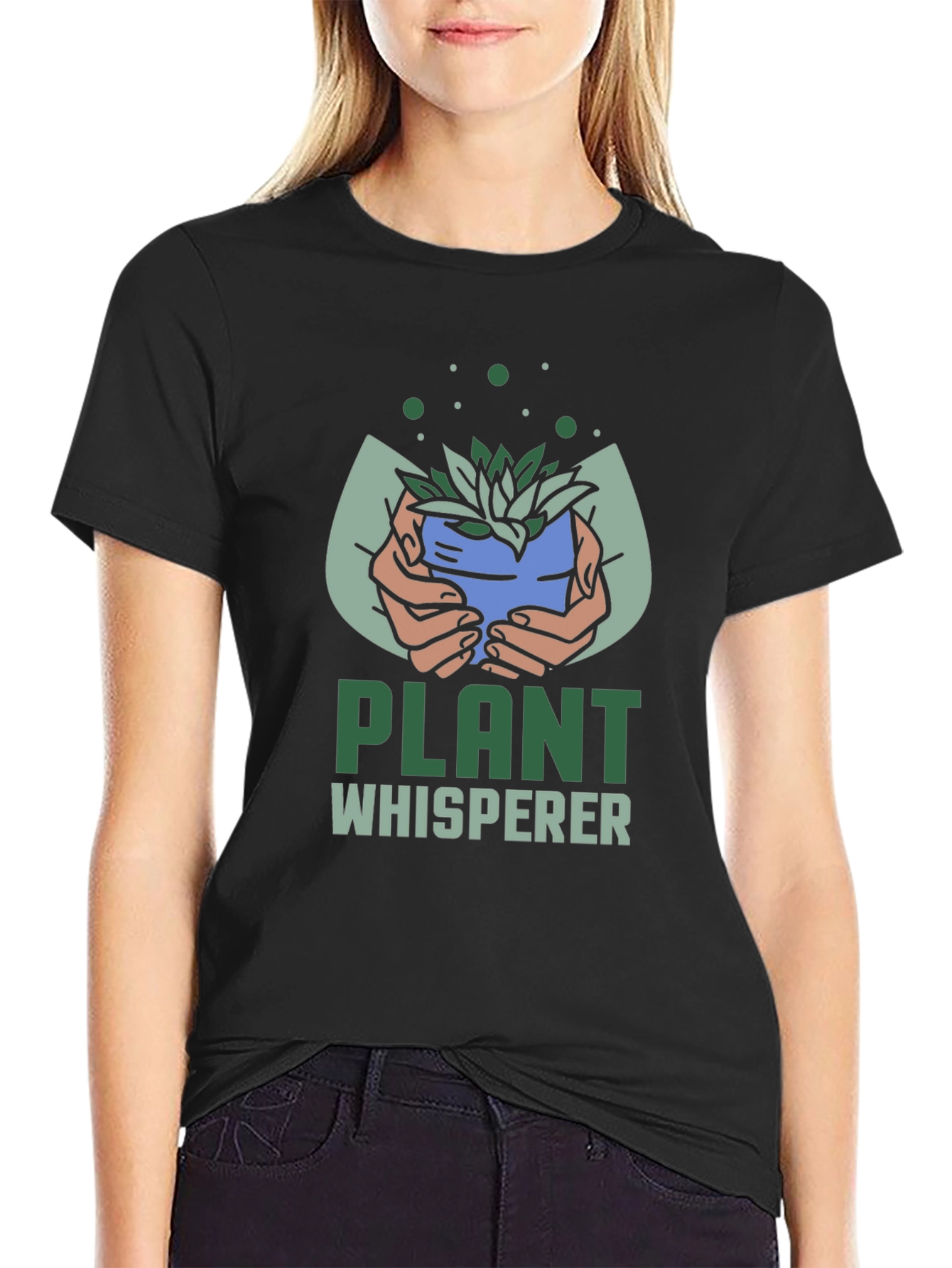 Plant Whisperer Graphic T-Shirt - Gardener Gift