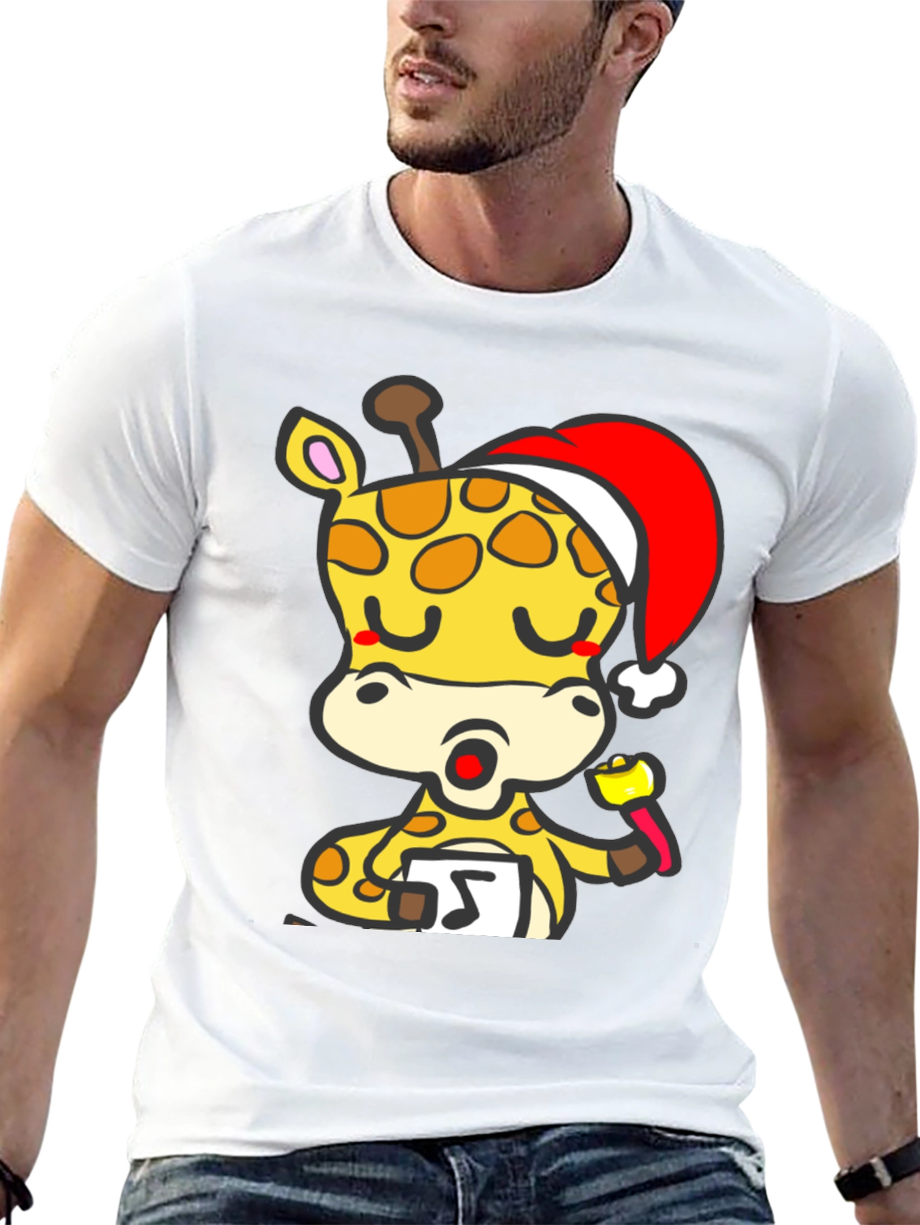 Festive Giraffe T-Shirt