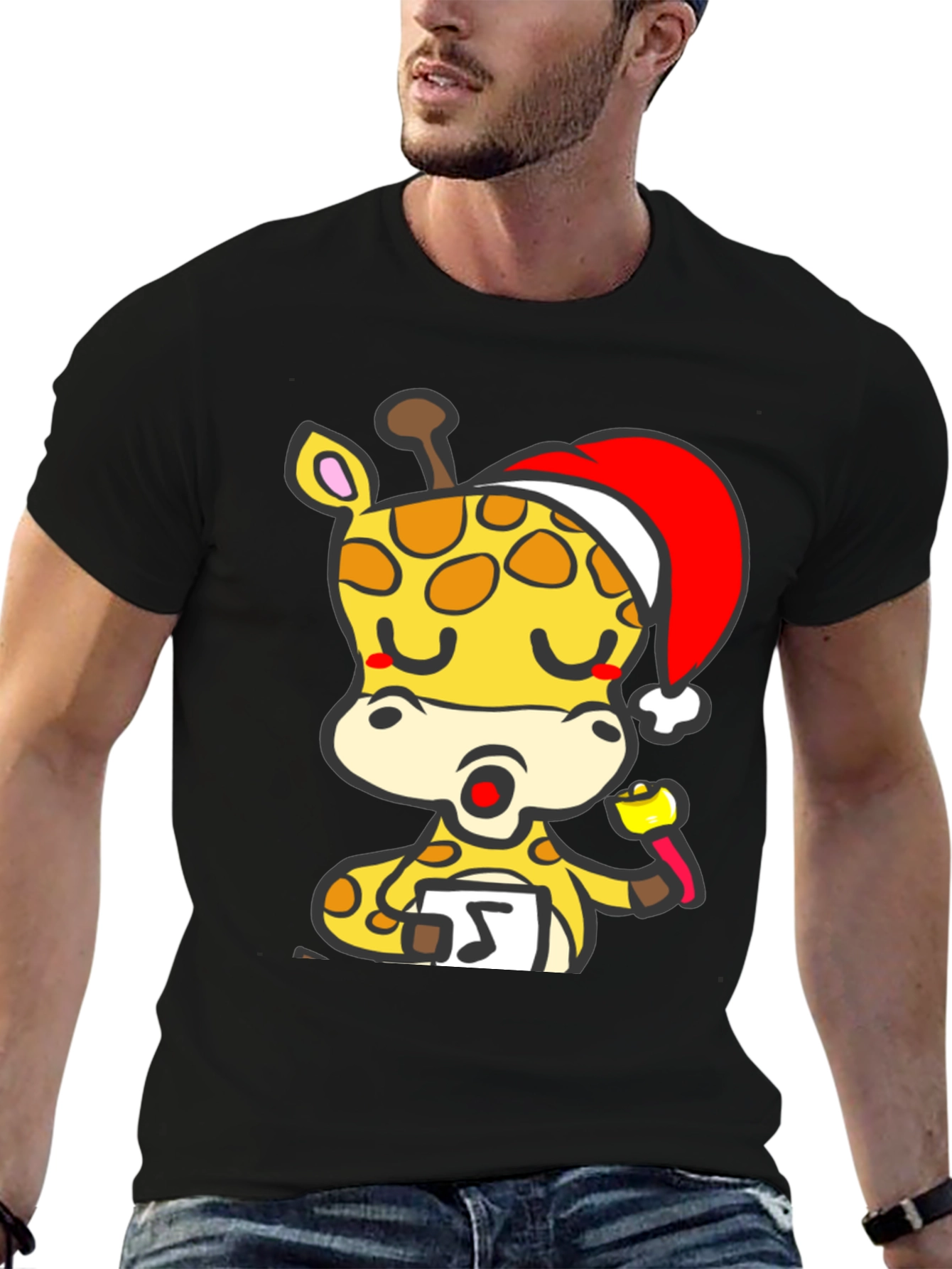 Festive Giraffe T-Shirt