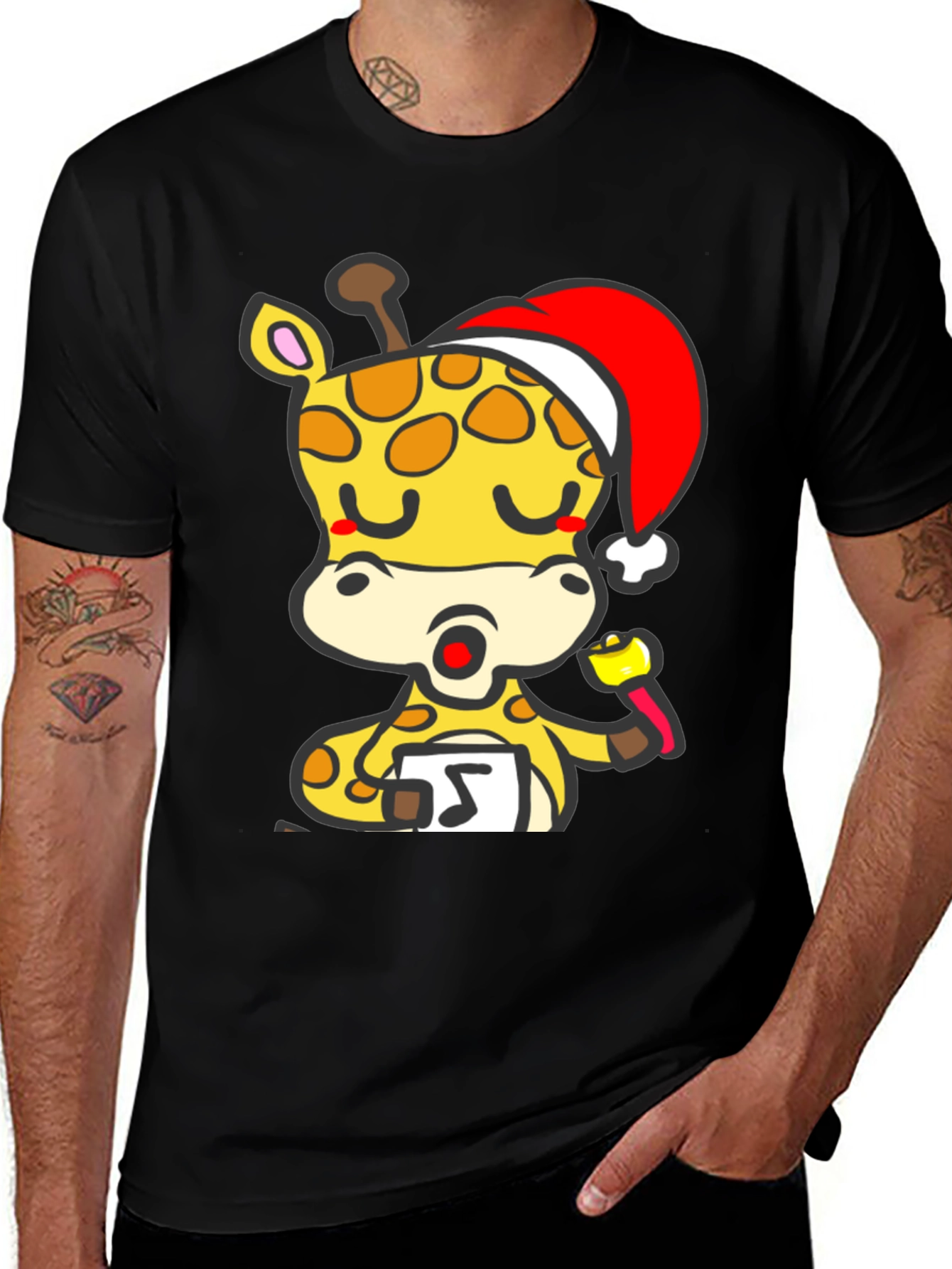 Festive Giraffe T-Shirt