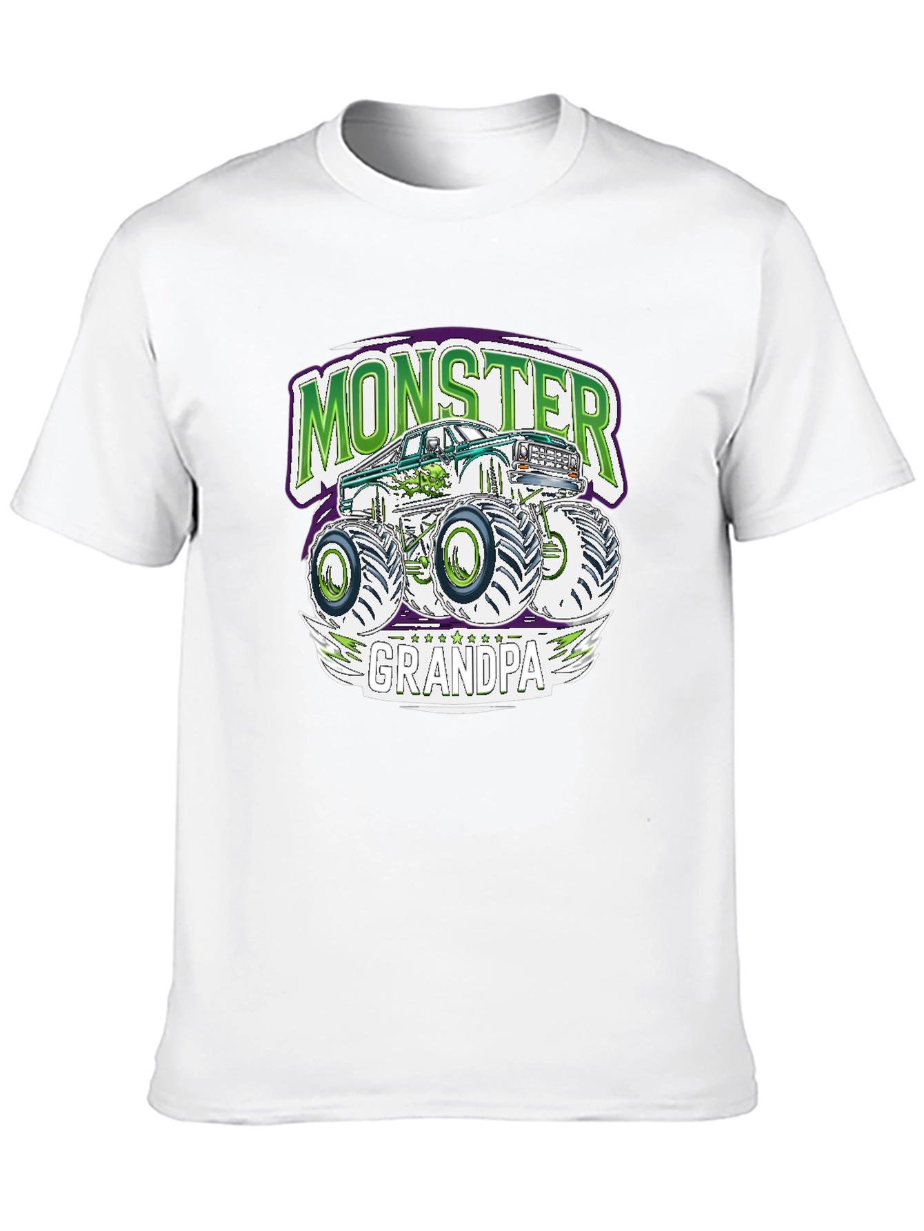 Monster Grandpa Truck T-Shirt