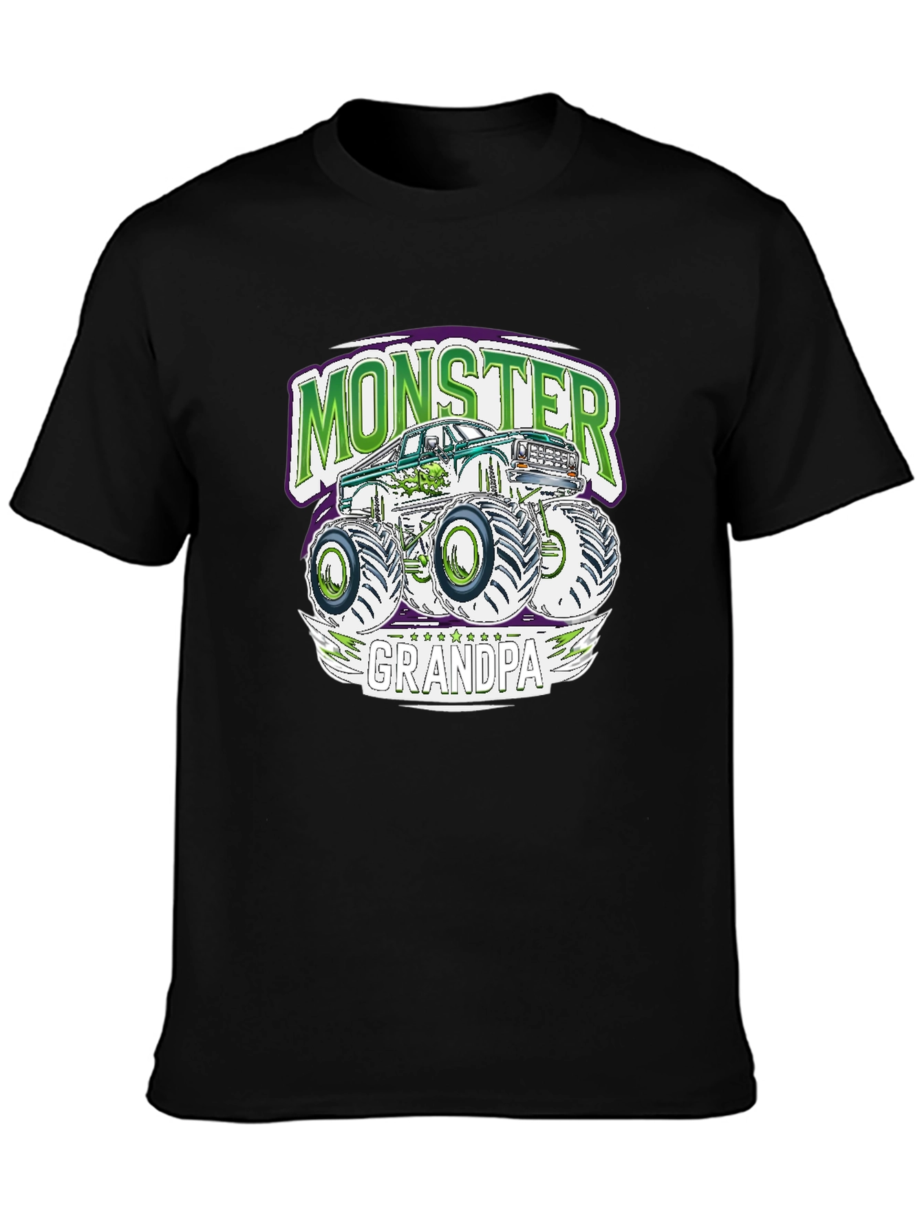 Monster Grandpa Truck T-Shirt