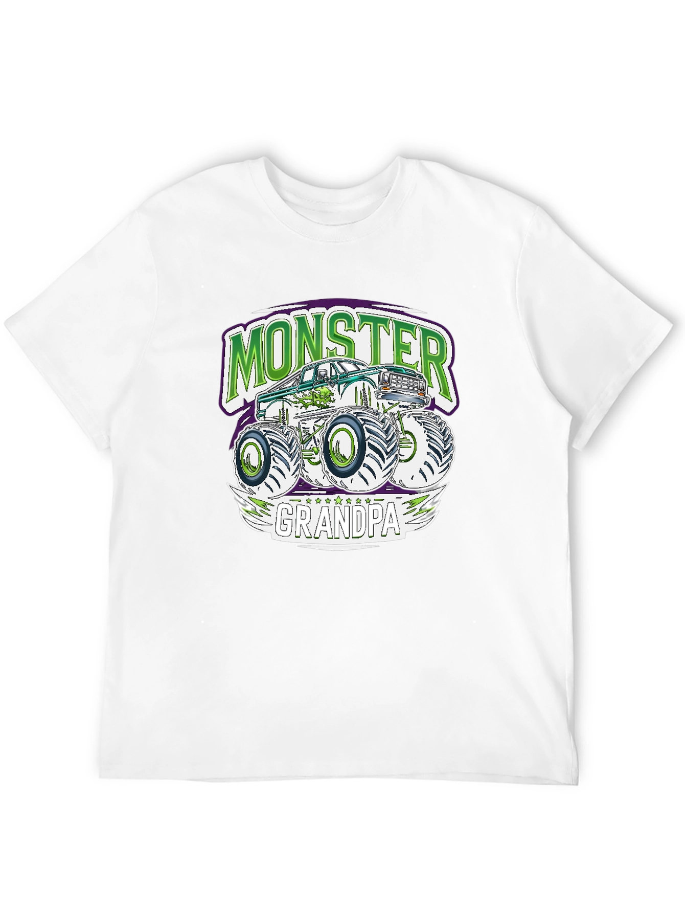 Monster Grandpa Truck T-Shirt