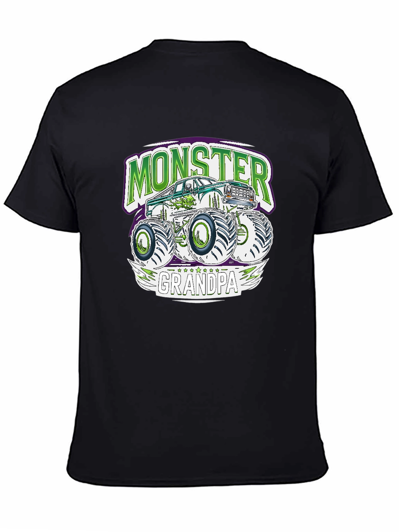 Monster Grandpa Truck T-Shirt