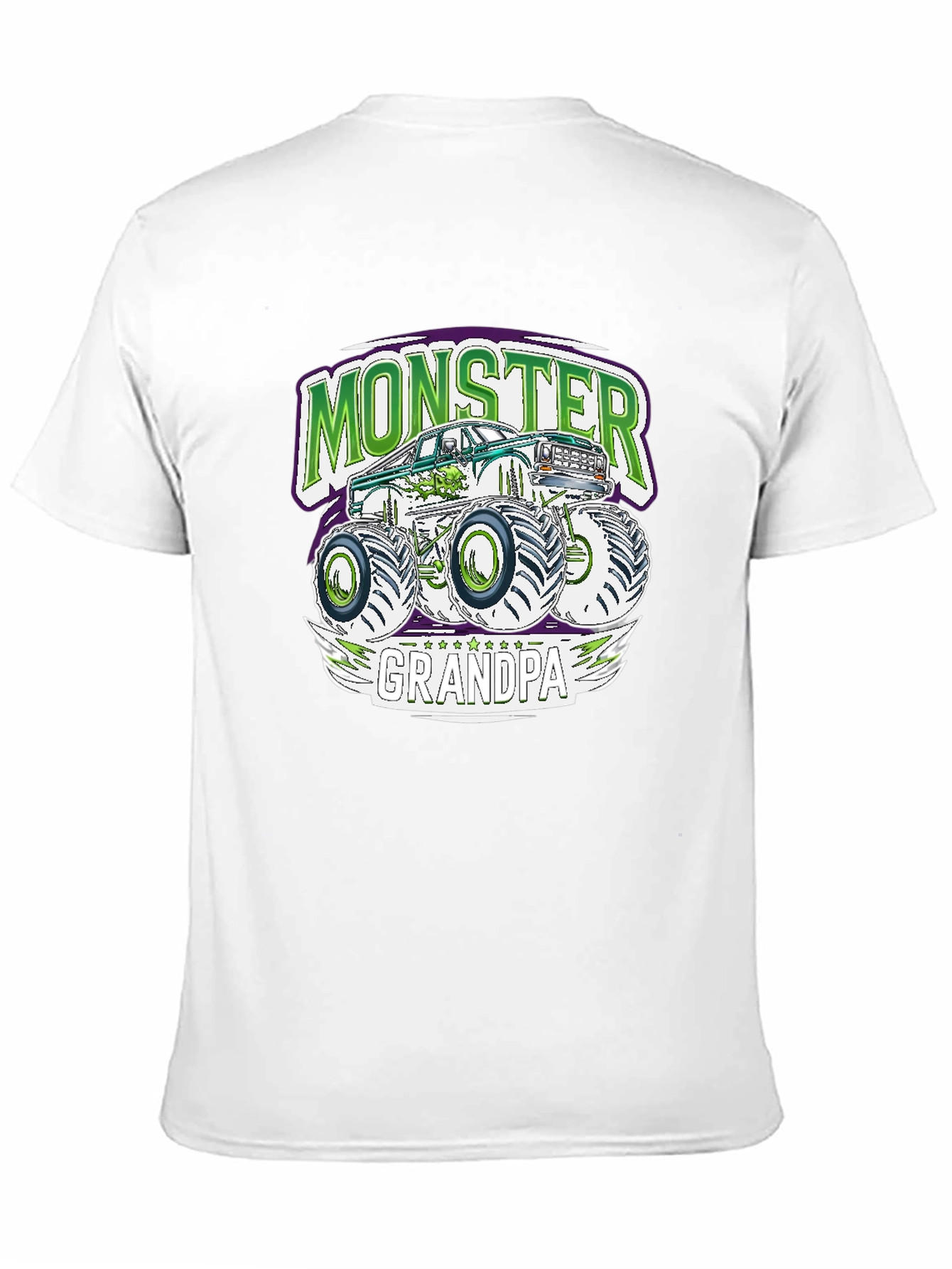 Monster Grandpa Truck T-Shirt