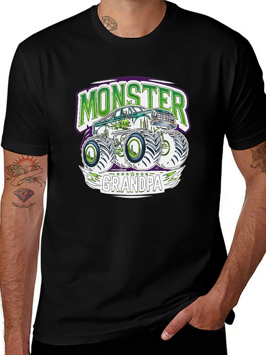 Monster Grandpa Truck T-Shirt