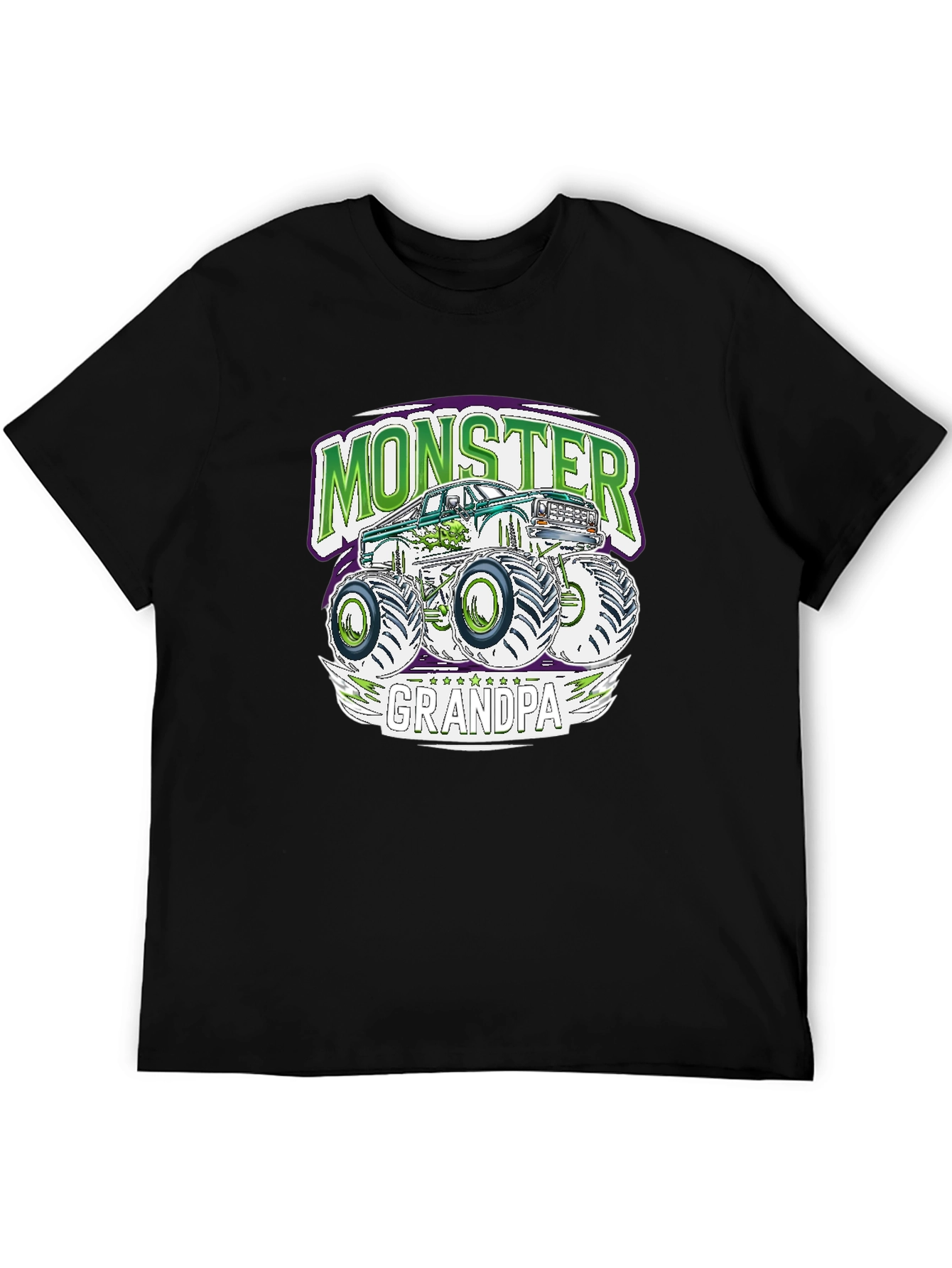 Monster Grandpa Truck T-Shirt