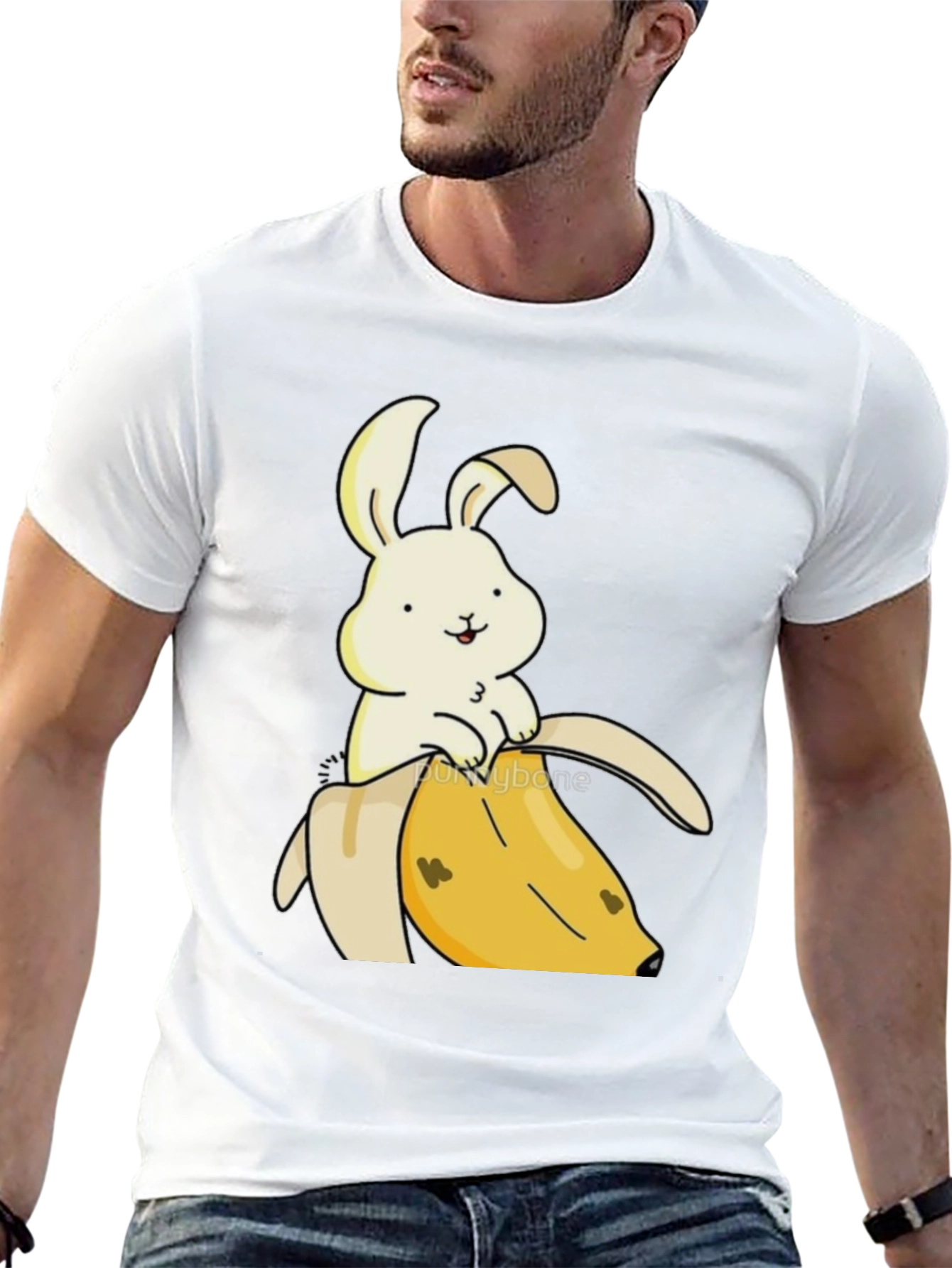 Bunny Banana Graphic T-Shirt