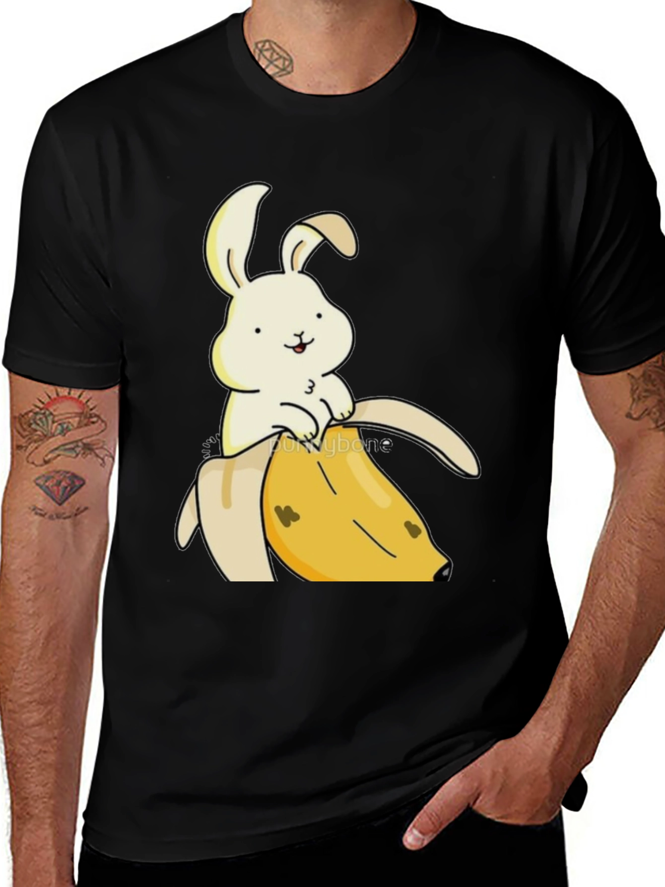 Bunny Banana Graphic T-Shirt