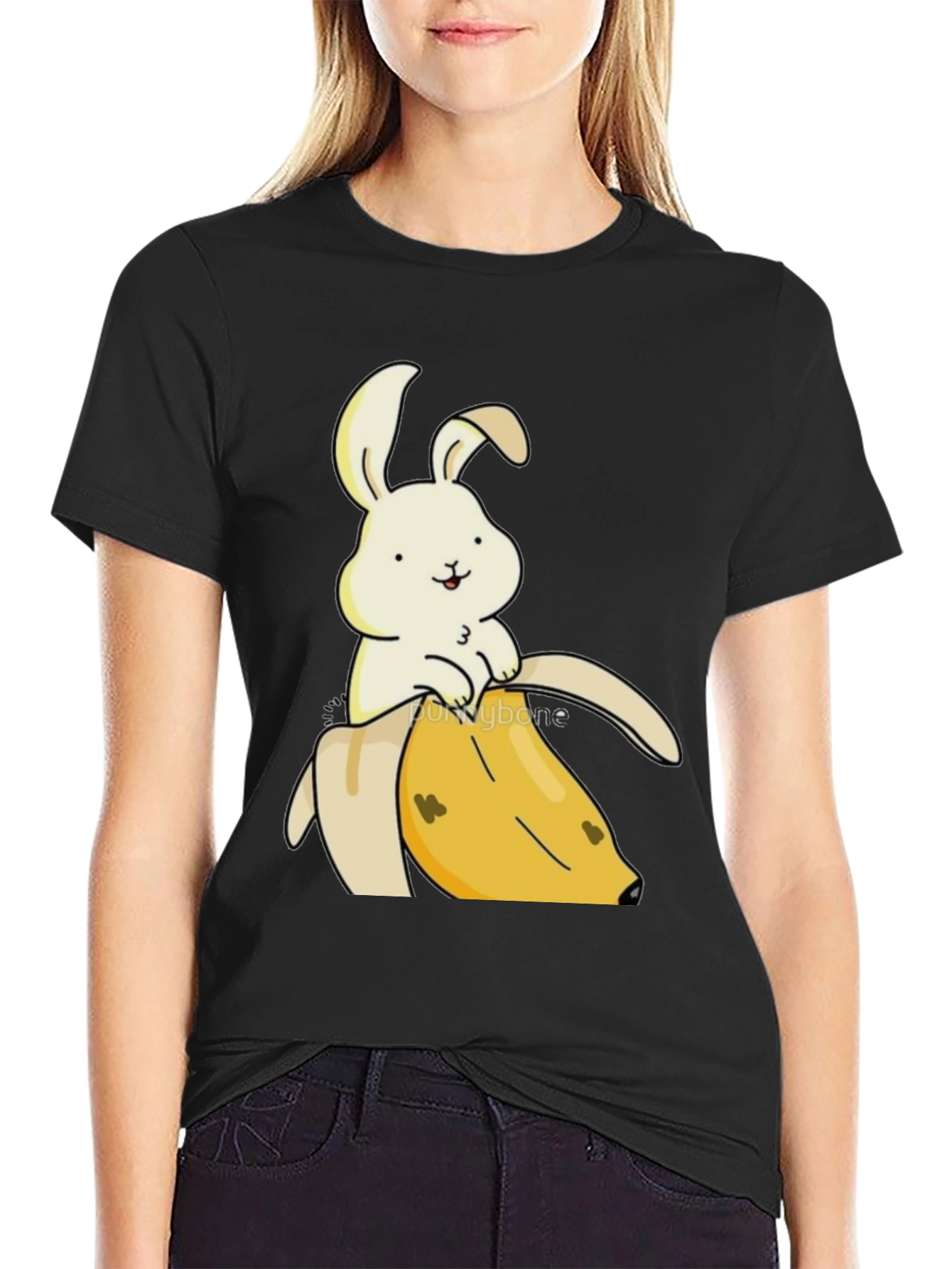 Bunny Banana Graphic T-Shirt