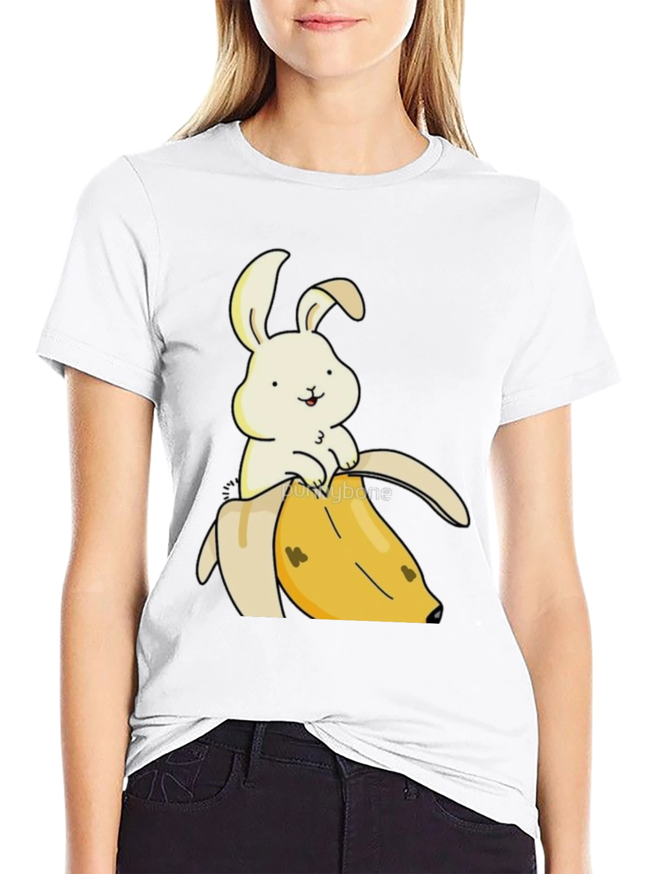 Bunny Banana Graphic T-Shirt