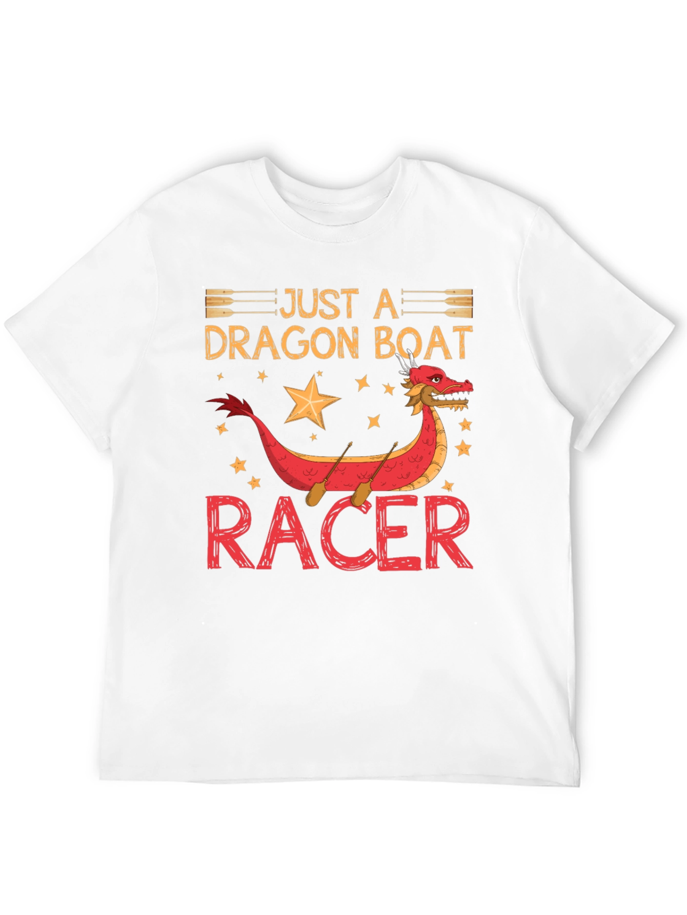 Just A Dragon Boat Racer Graphic T-Shirt