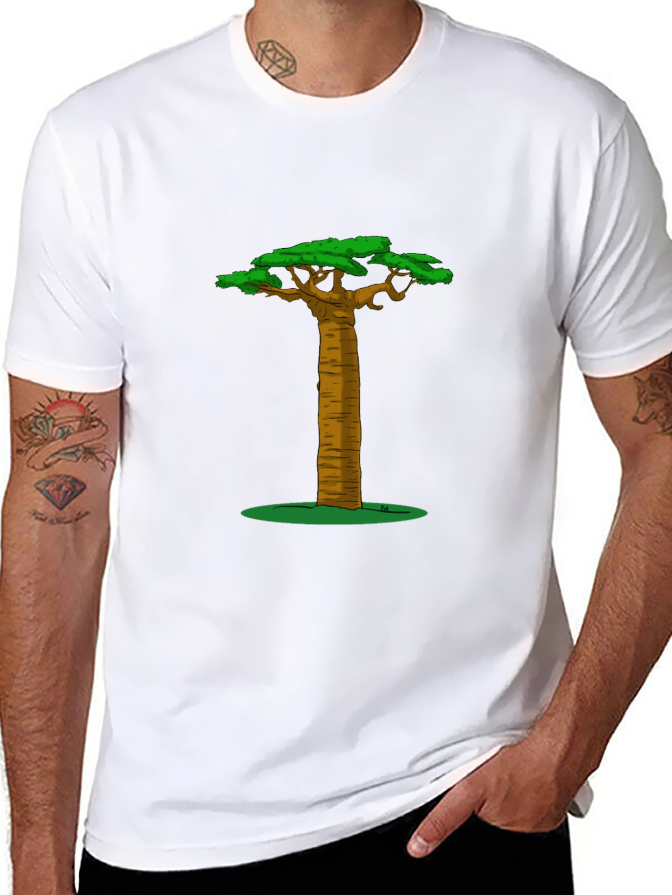 Baobab Tree Graphic Tee - Unique Style