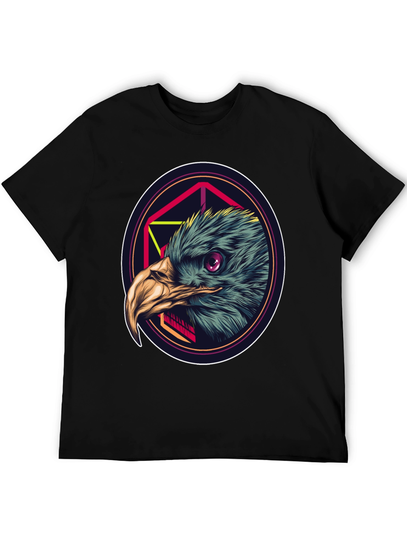 Eagle Graphic Tee - Mens Black T-Shirt