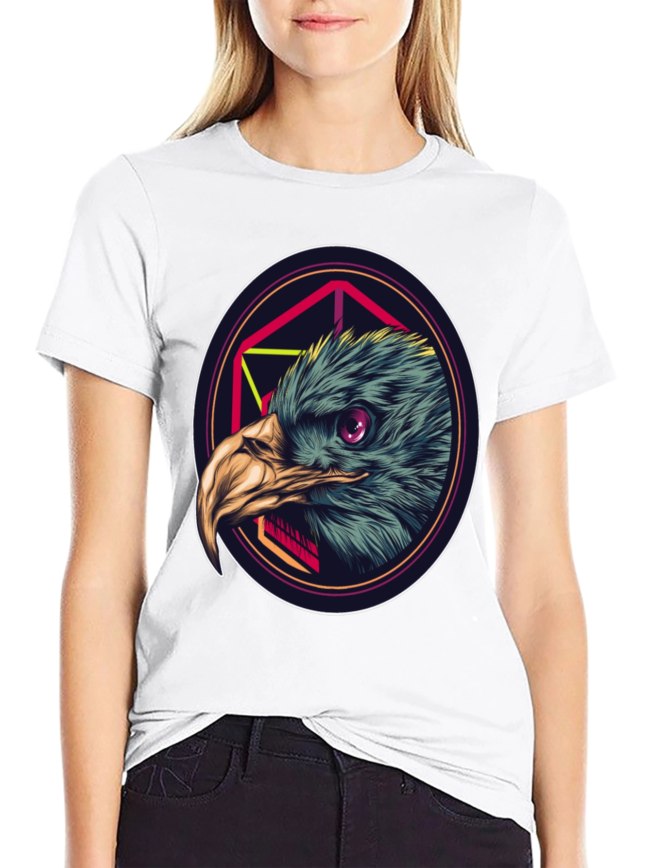 Eagle Graphic Tee - Mens Black T-Shirt