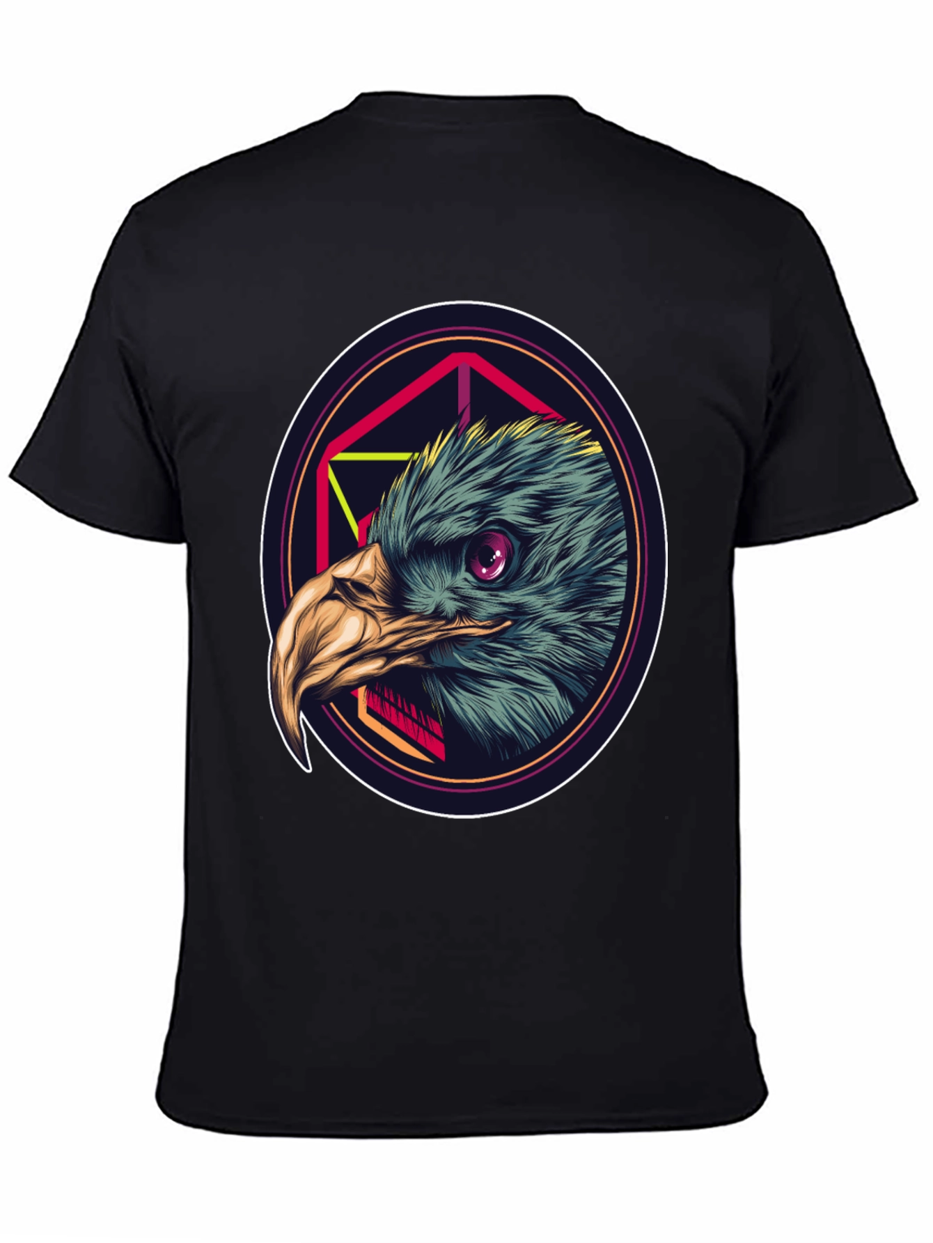 Eagle Graphic Tee - Mens Black T-Shirt