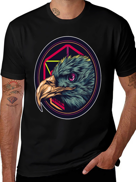 Eagle Graphic Tee - Mens Black T-Shirt