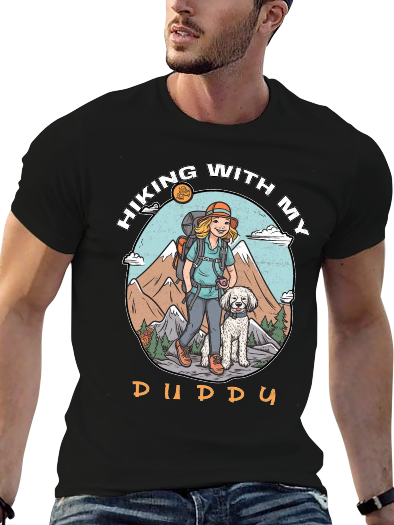Hiking With My Duddy T-Shirt