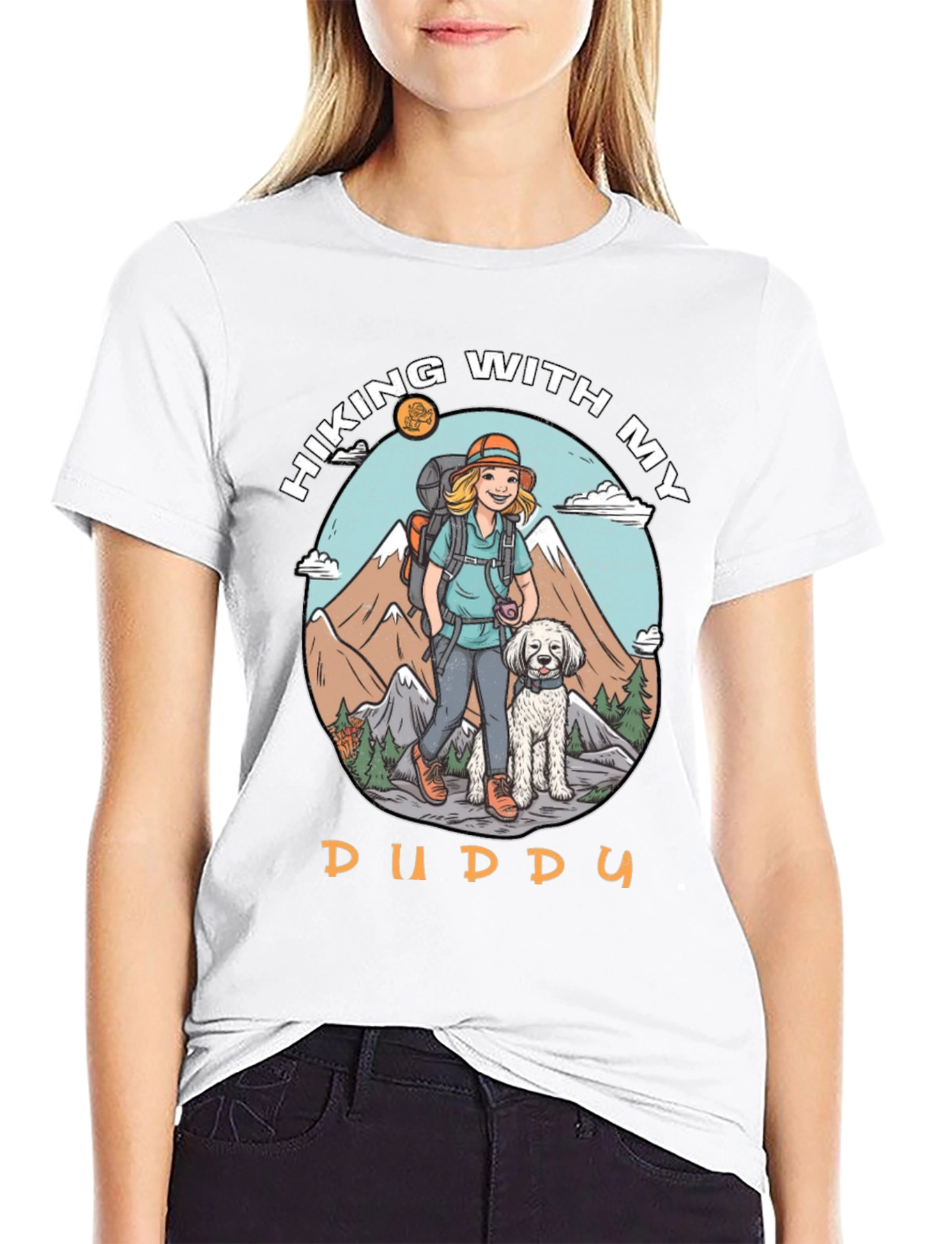 Hiking With My Duddy T-Shirt
