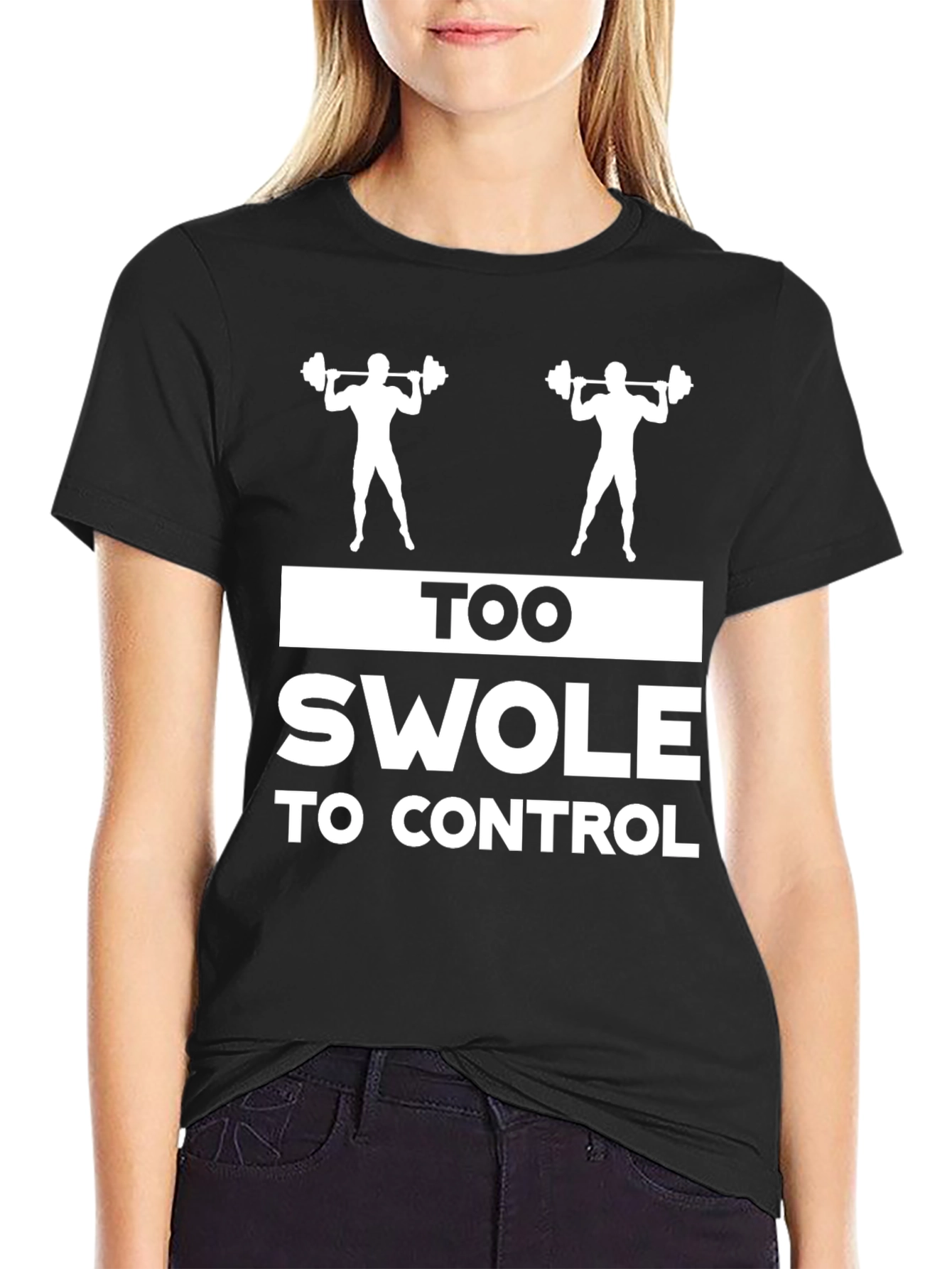 Too Swole To Control Gym Workout T-Shirt