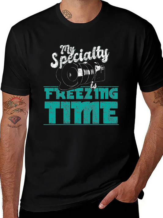 Freezing Time Photographer T-Shirt