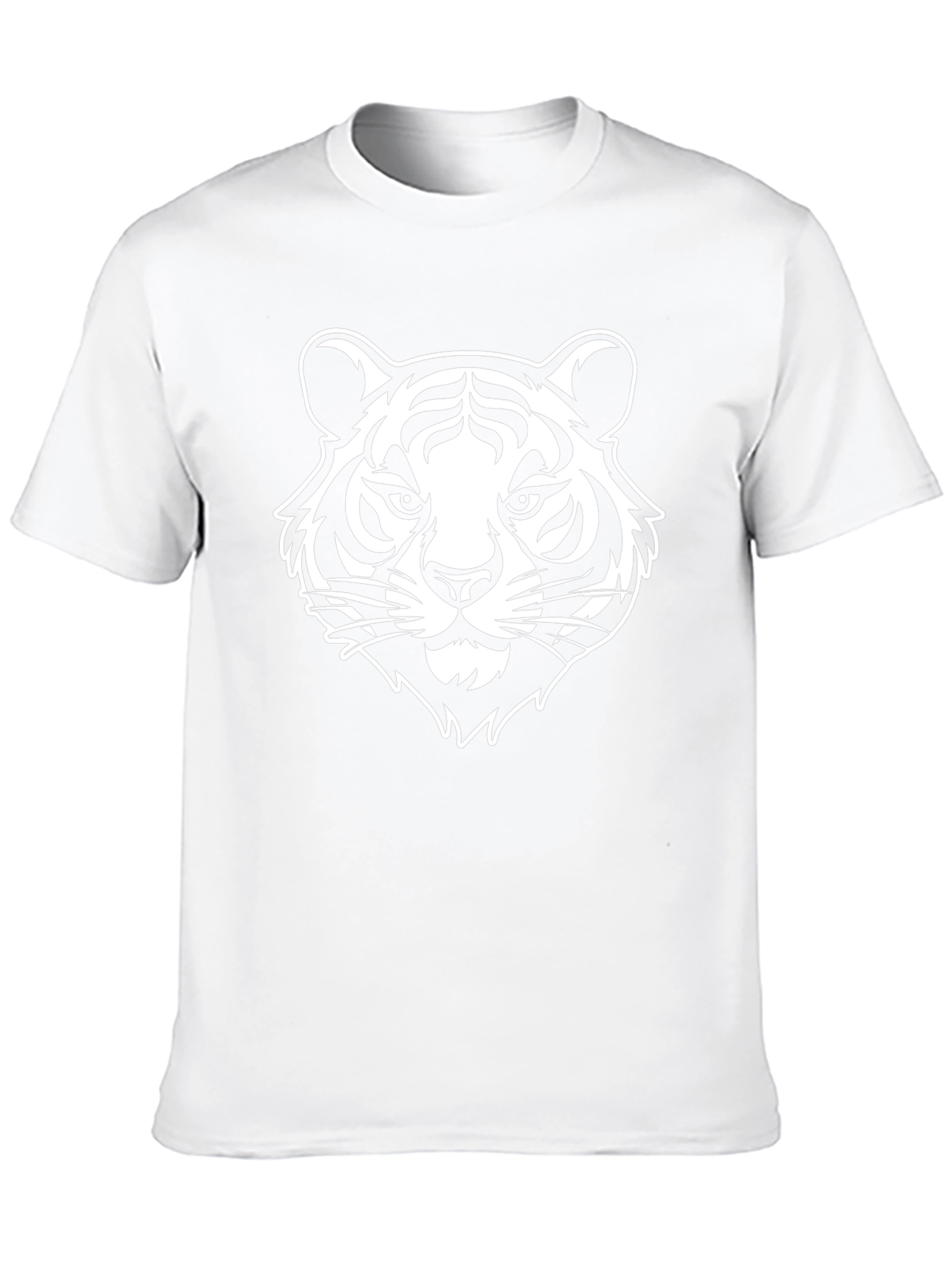 Tiger Graphic Black T-Shirt - Bold Statement Tee